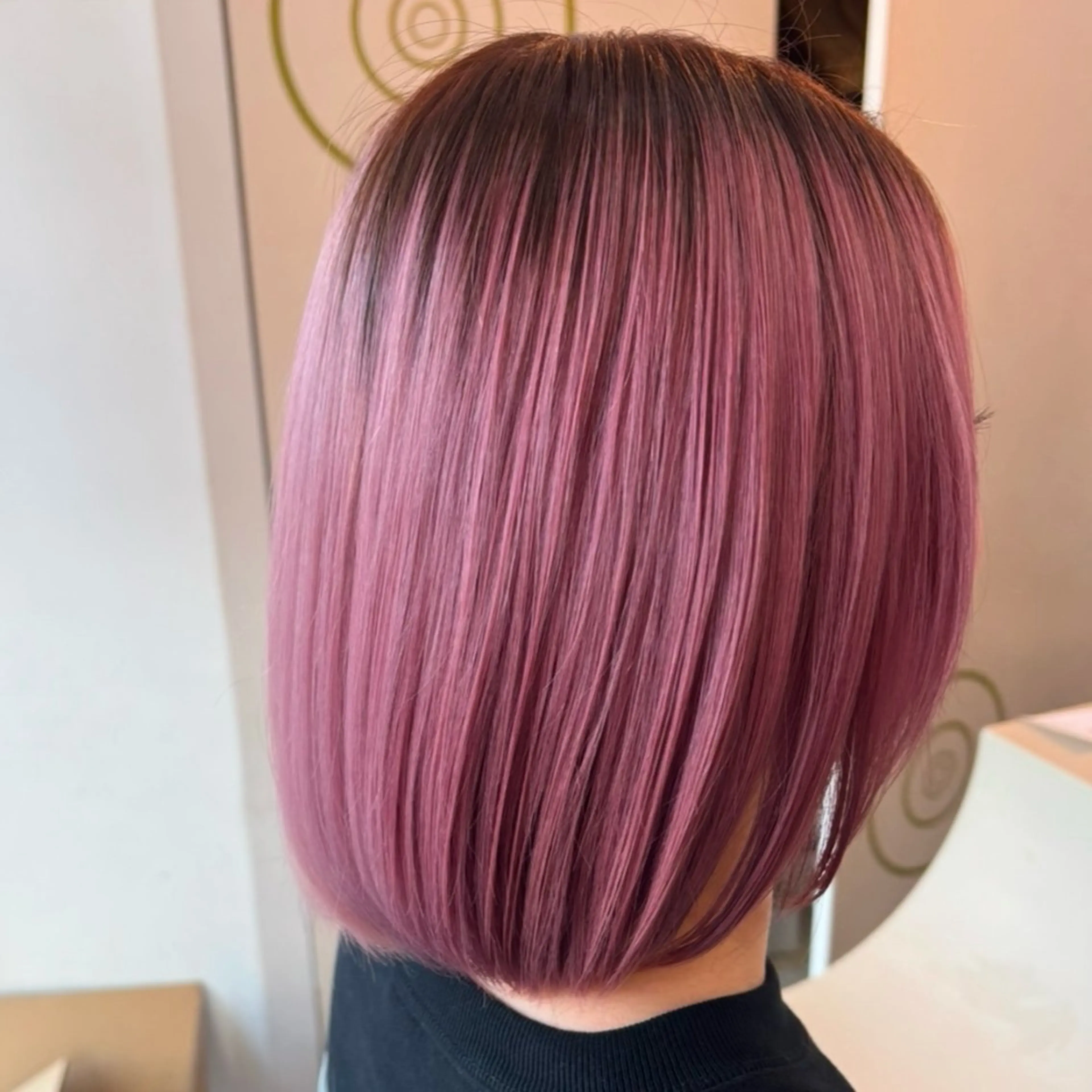 ミディアム カラー ヘアカラー 透明感ハイトーン 🫧Yukinoのヘアスタイル