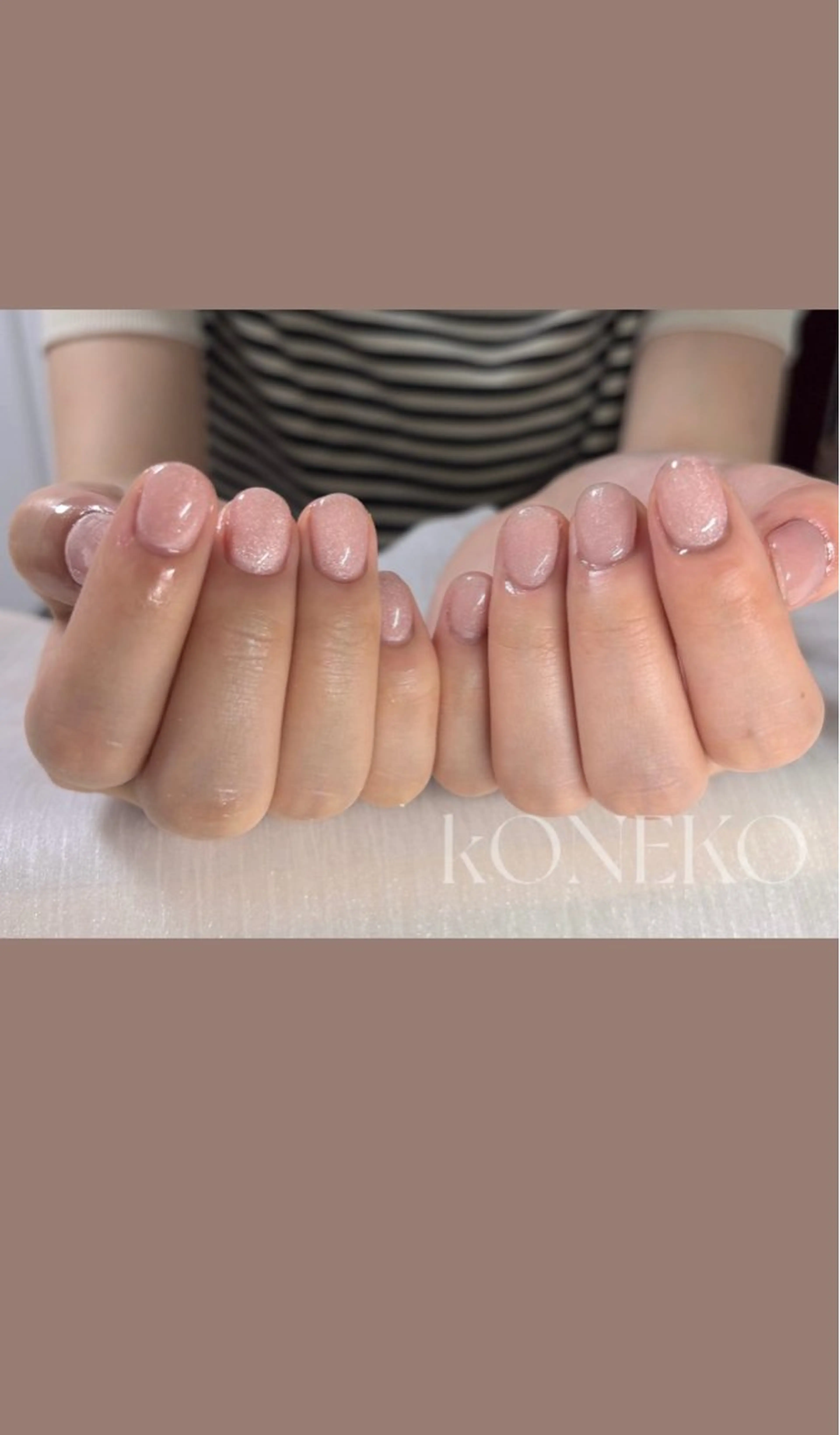 ネイル ハンドネイル コネコネイルサロン モデル用のネイルデザイン