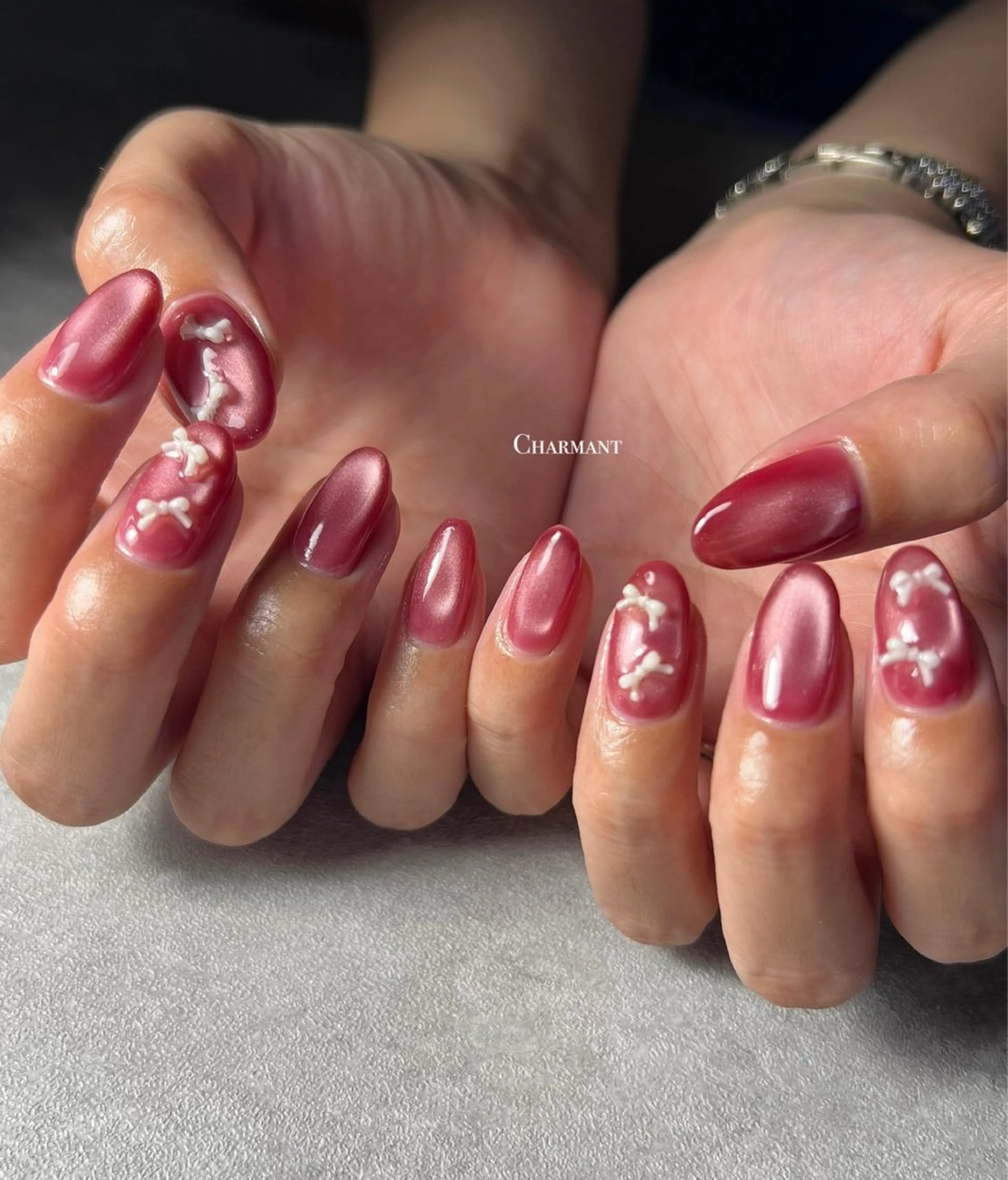 ネイル ハンドネイル Minako 【Charmant】のネイルデザイン