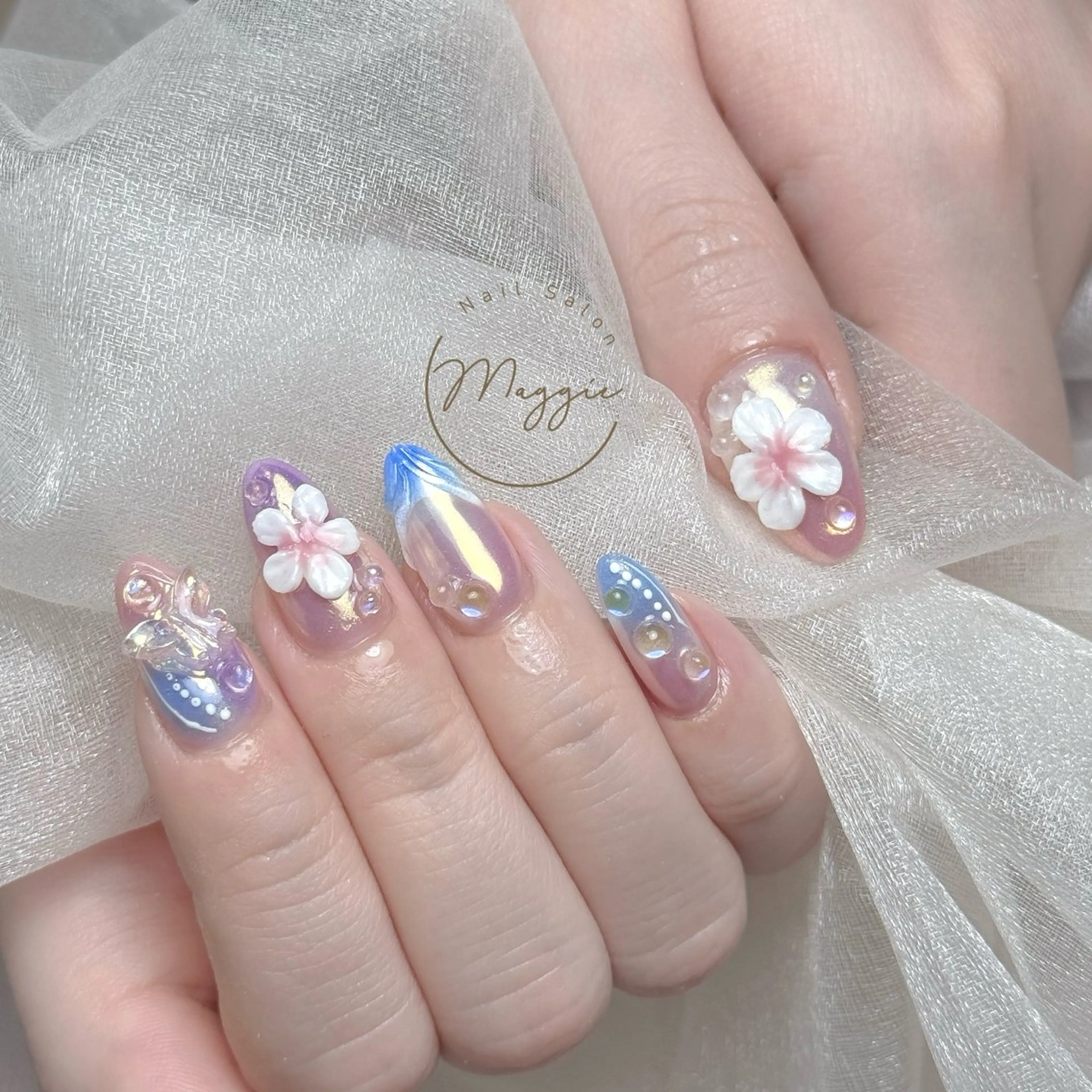 ネイル Maggie Nail🦩のネイルデザイン