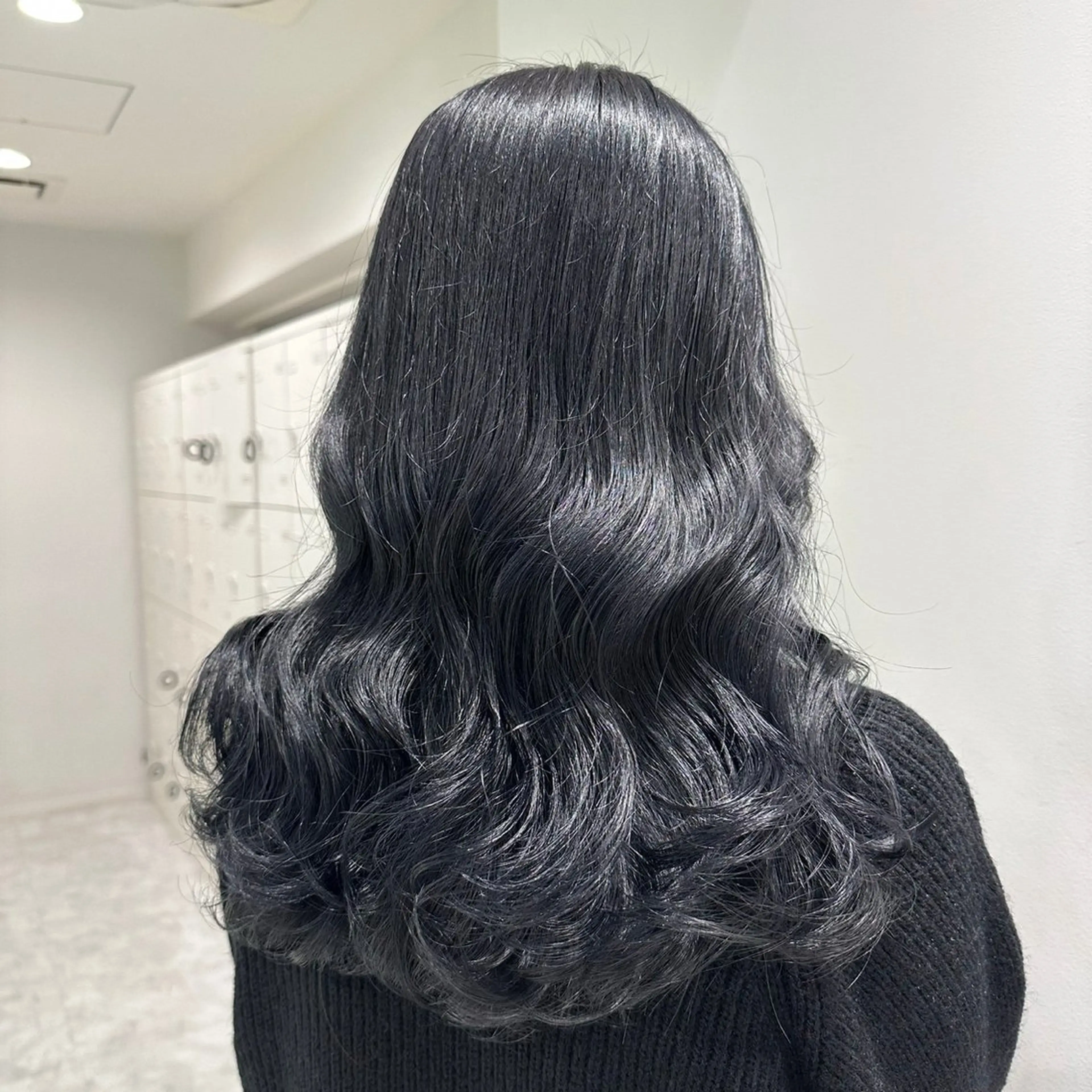 ロング カラー ヘアカラー トリートメント 韓国レイヤーカット /REIのヘアスタイル