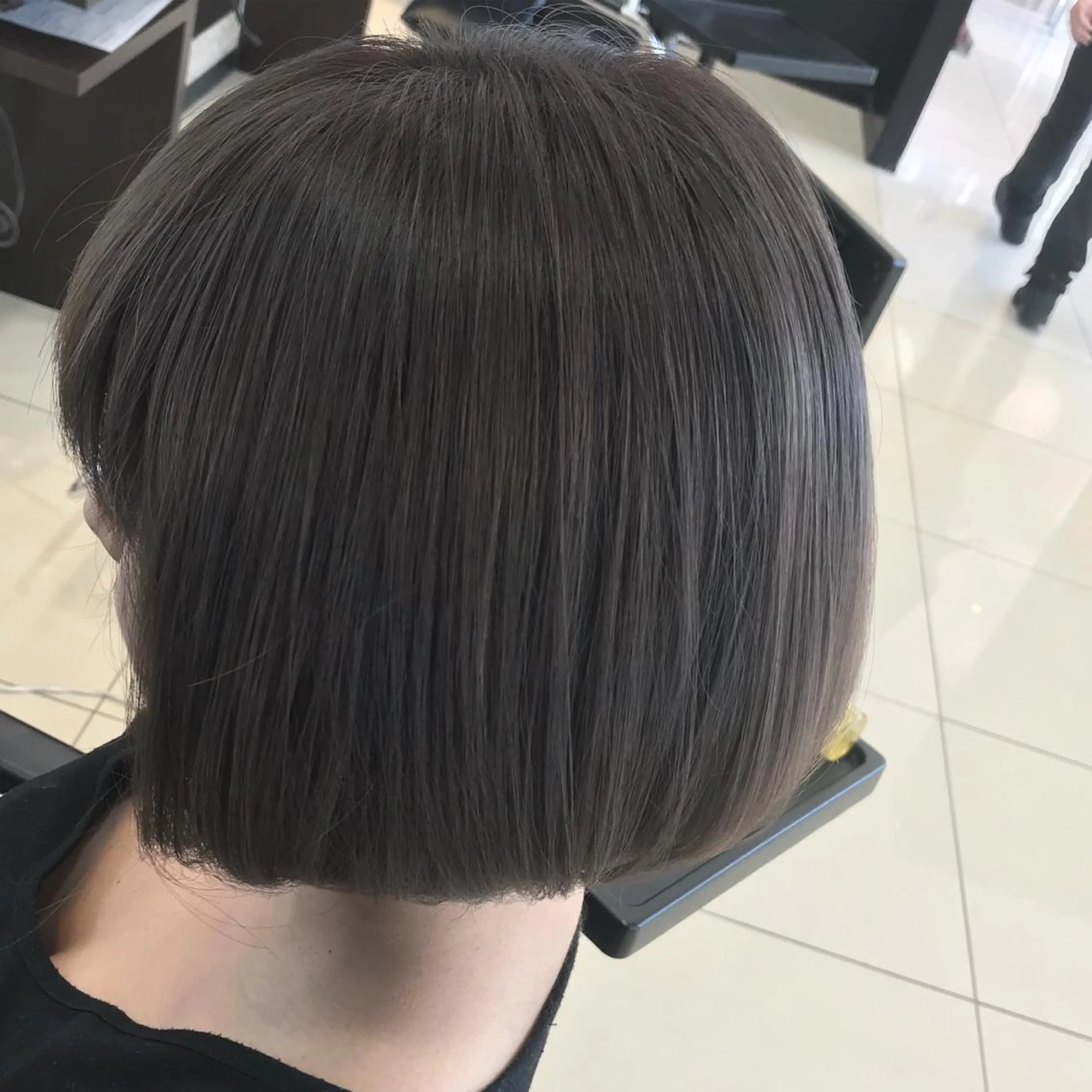 ショート カラー アッシュ 透明感カラー ラベンダーカラー ラベンダーアッシュ ヘアカラー 大久保 隆蔵のヘアスタイル