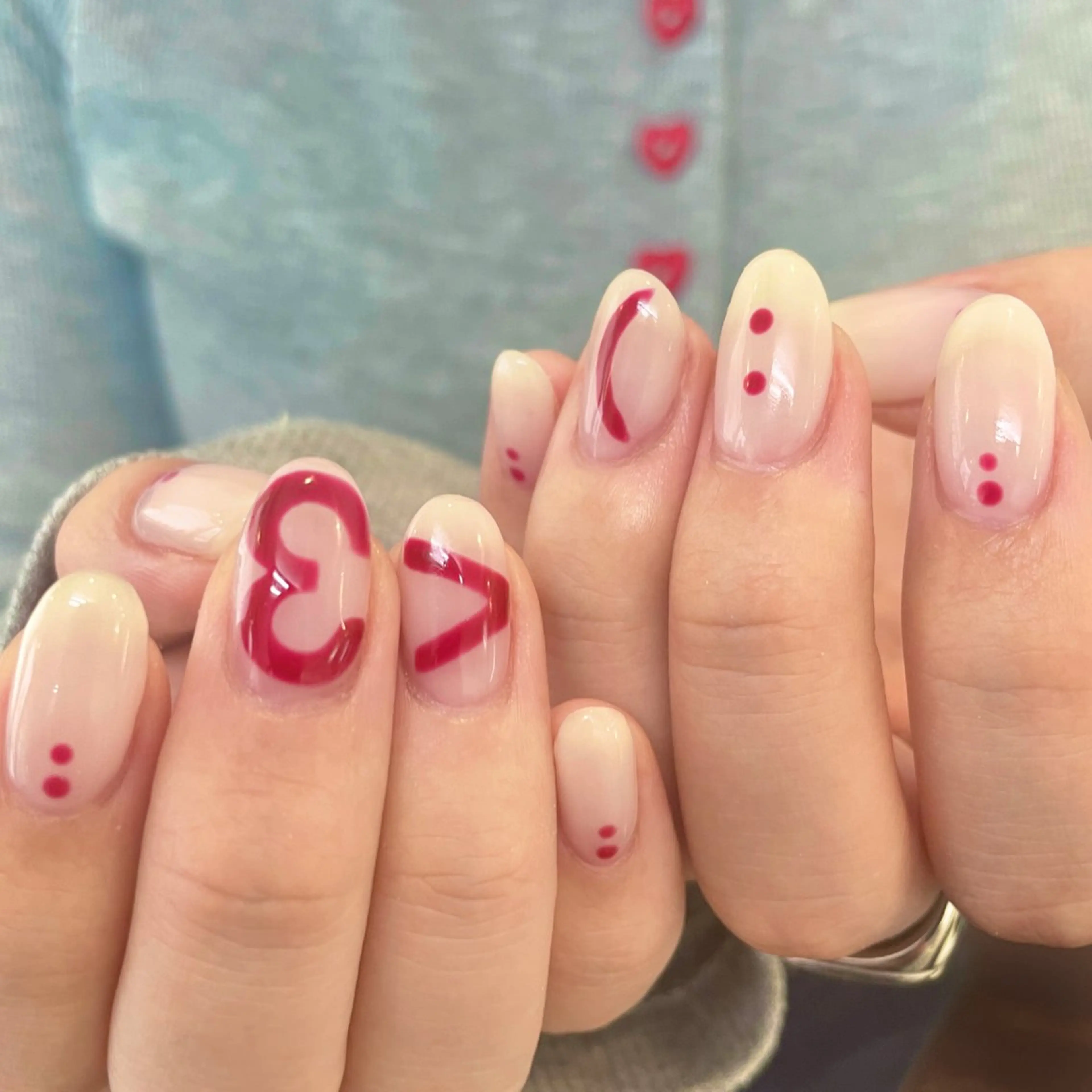 ミディアム ハンドネイル oak nail所属・myuone ☆miyuのネイルデザイン