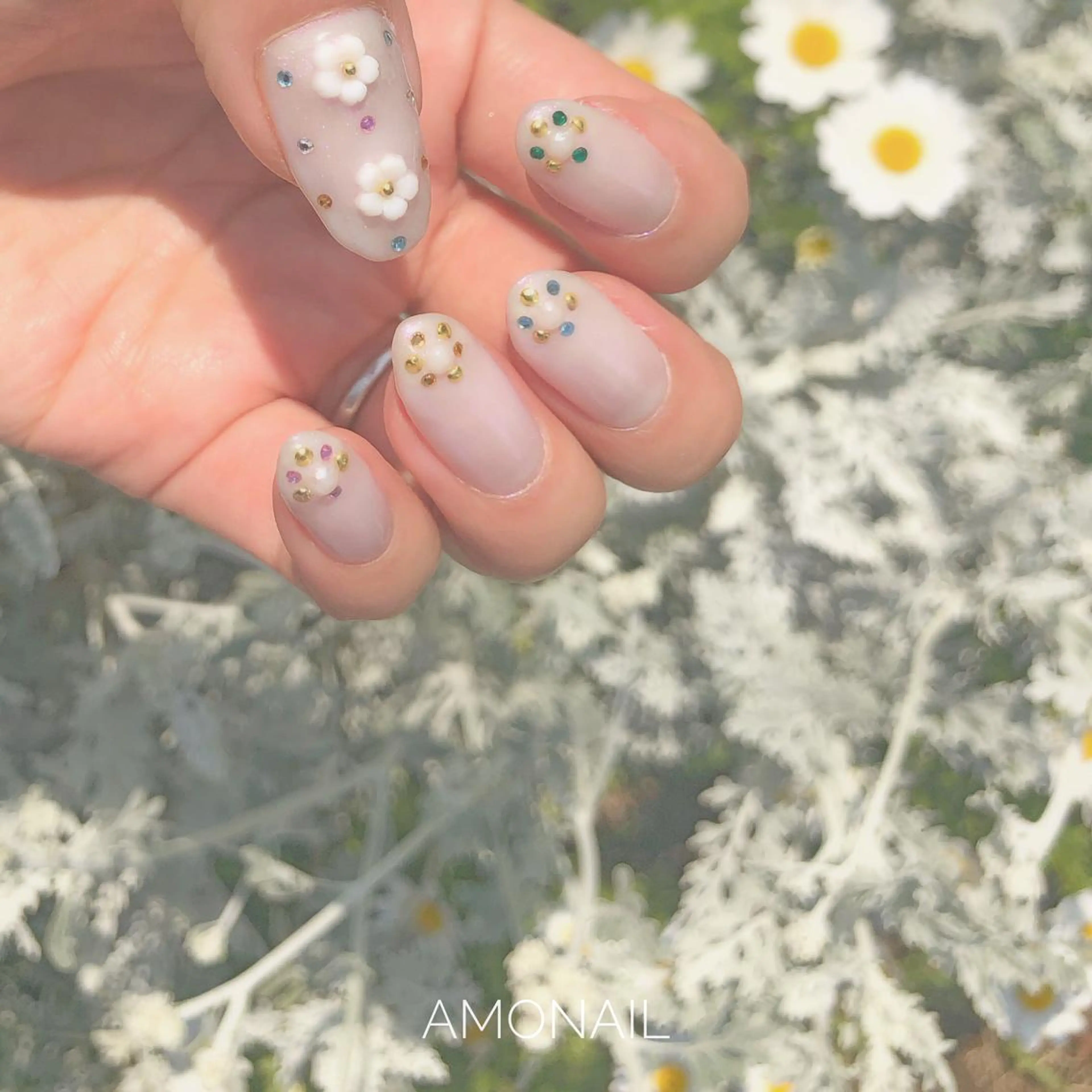 ネイル アートネイル ジェルネイル ニュアンスネイル ネイルチップ ハンドネイル 唐笠 祥子のその他イメージ