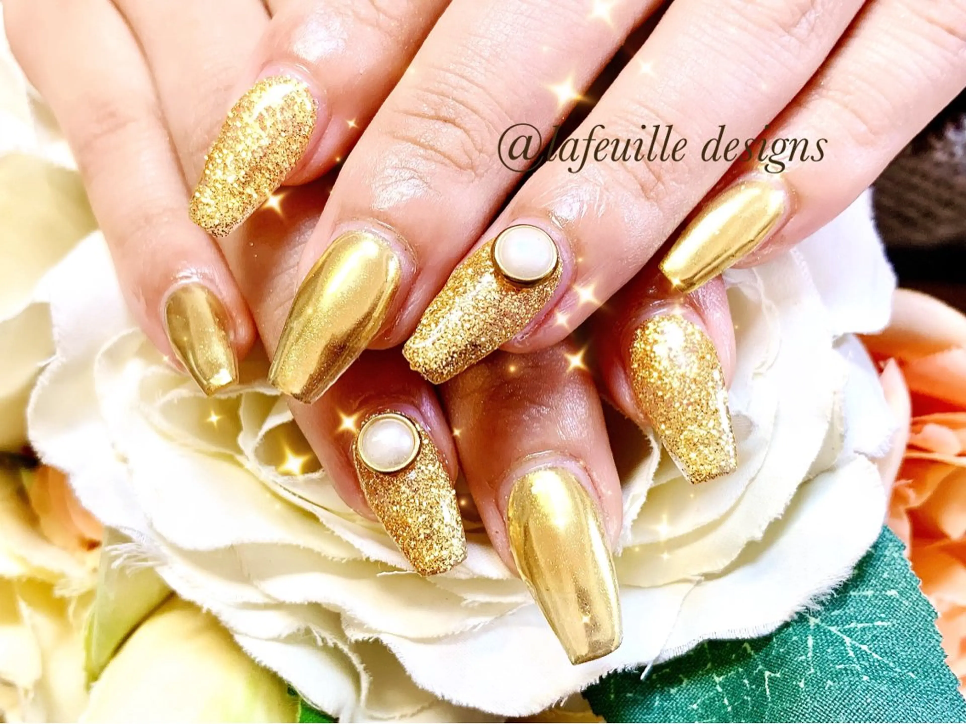 ネイル サロンドラフィーユ LAFEUILLEのネイルデザイン