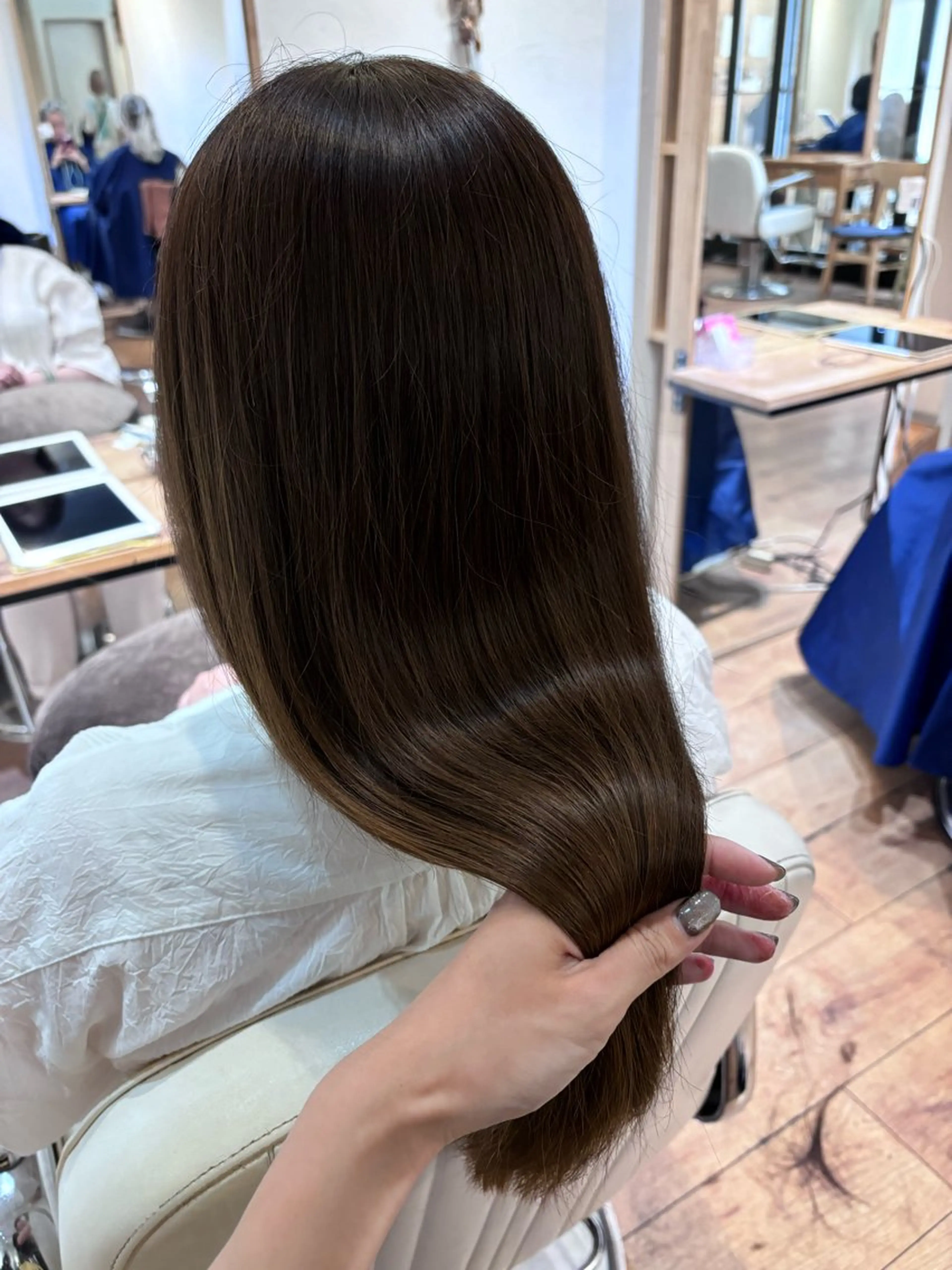 ロング カラー カット ヘアカラー トリートメント newi 京橋 【yuuki】のヘアスタイル