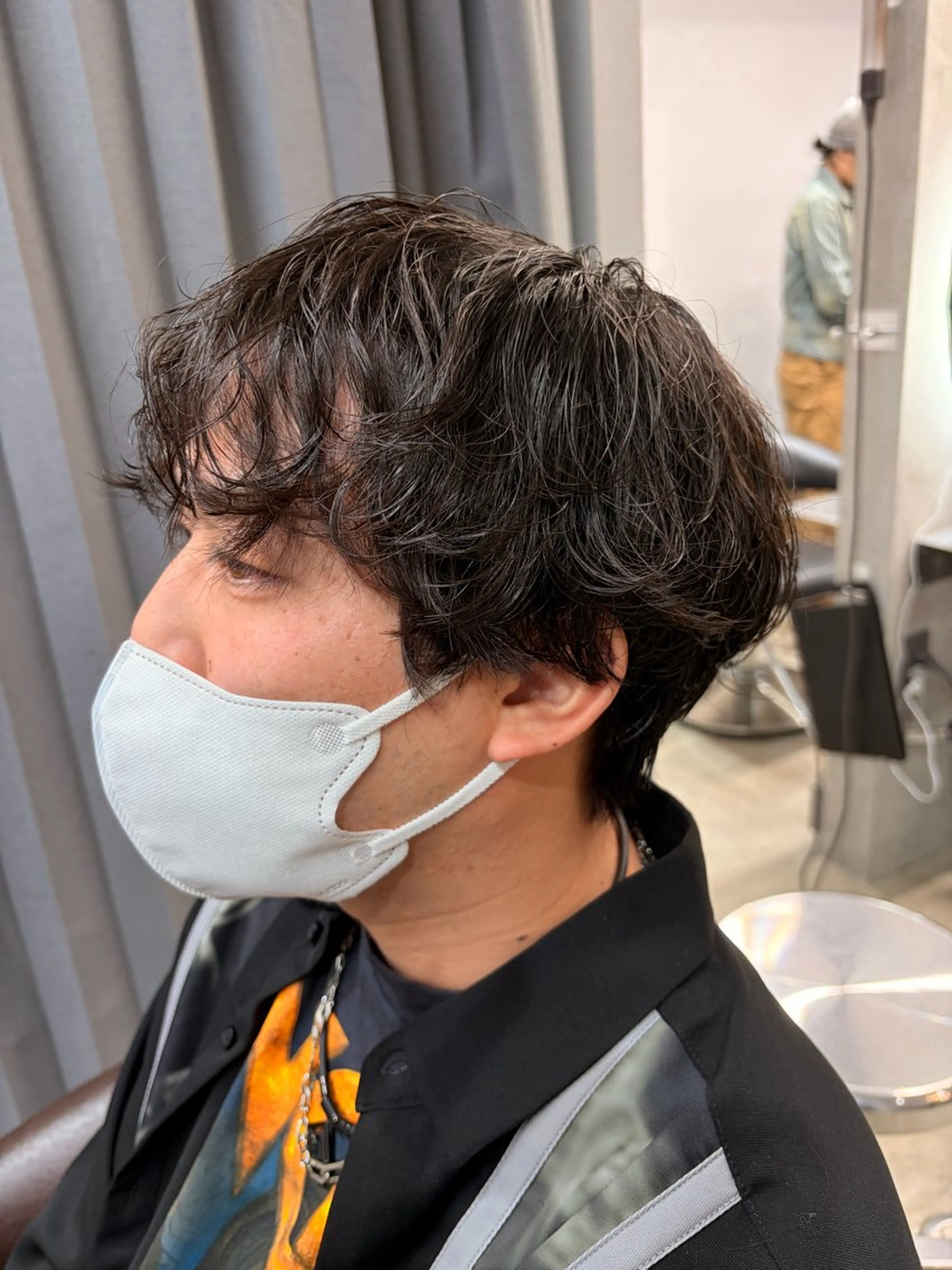 パーマ メンズ メンズパーマ カット パーマ 💈etora渋谷店 カットモデル募集💈のヘアスタイル