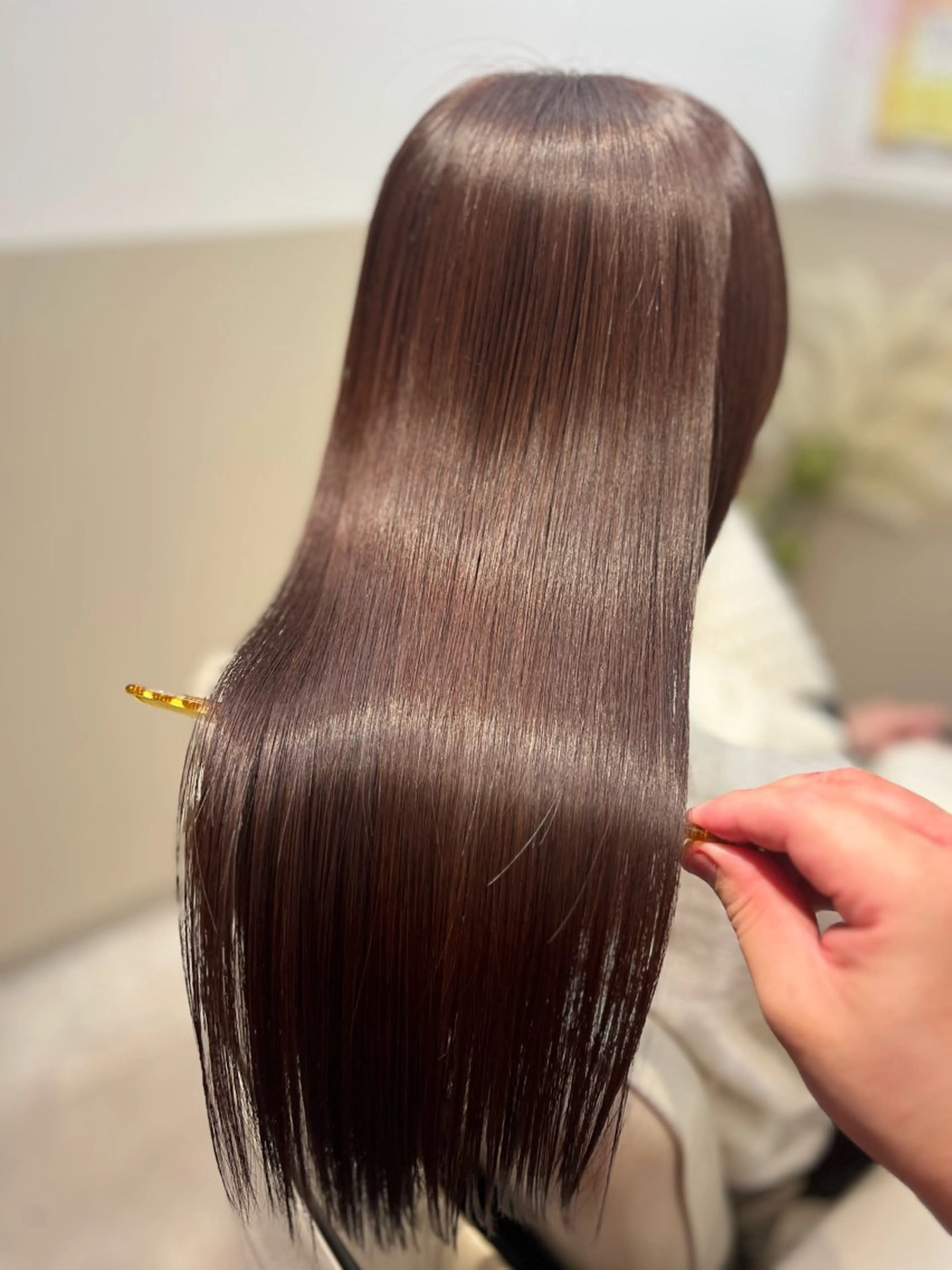 ロング カラー 髪質改善 トリートメント カット ヘアカラー トリートメント 神戸本格派髪質改善 /MITSUKIのヘアスタイル