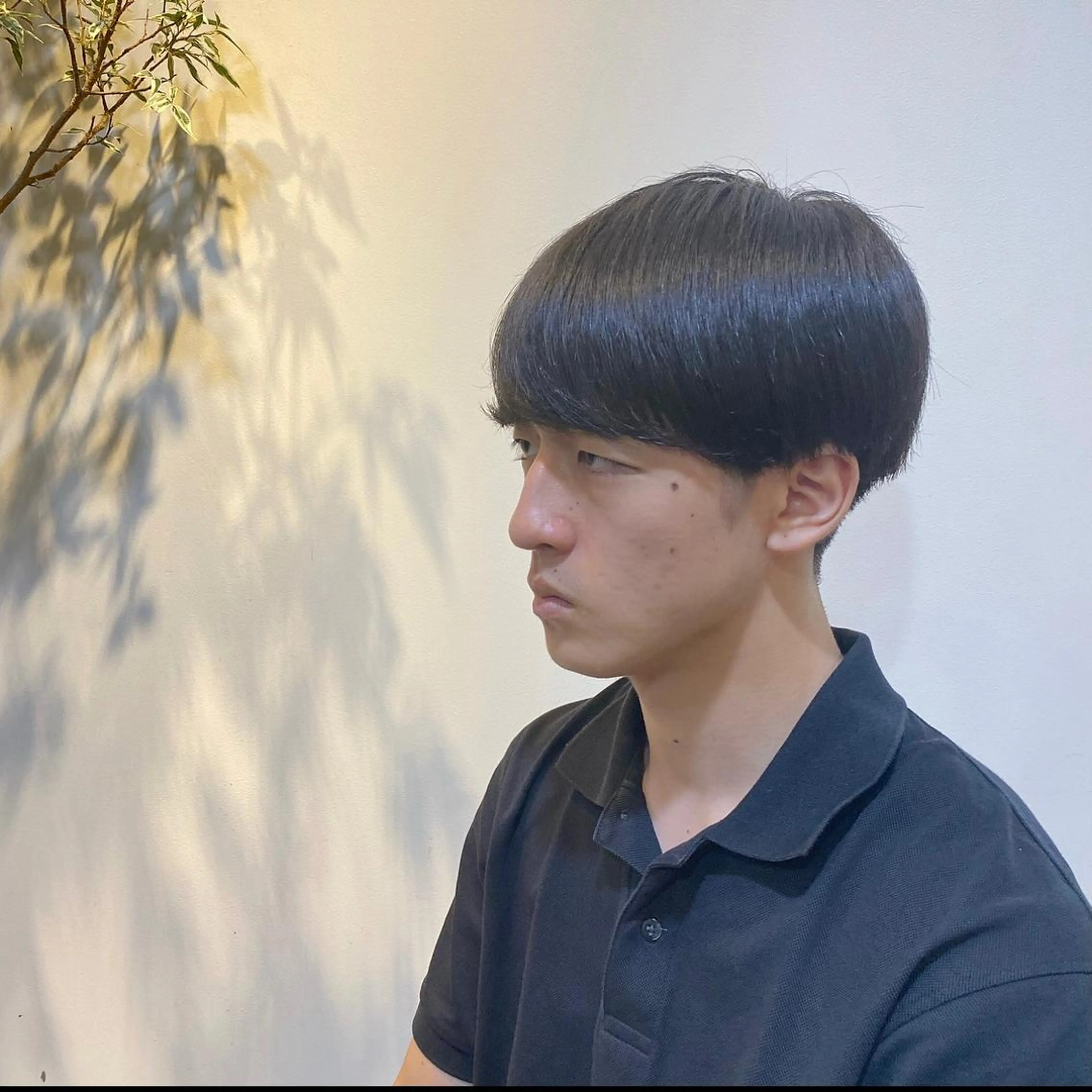 ショート メンズ マッシュ JINKIメンズ特化 メンズカットパーマのヘアスタイル