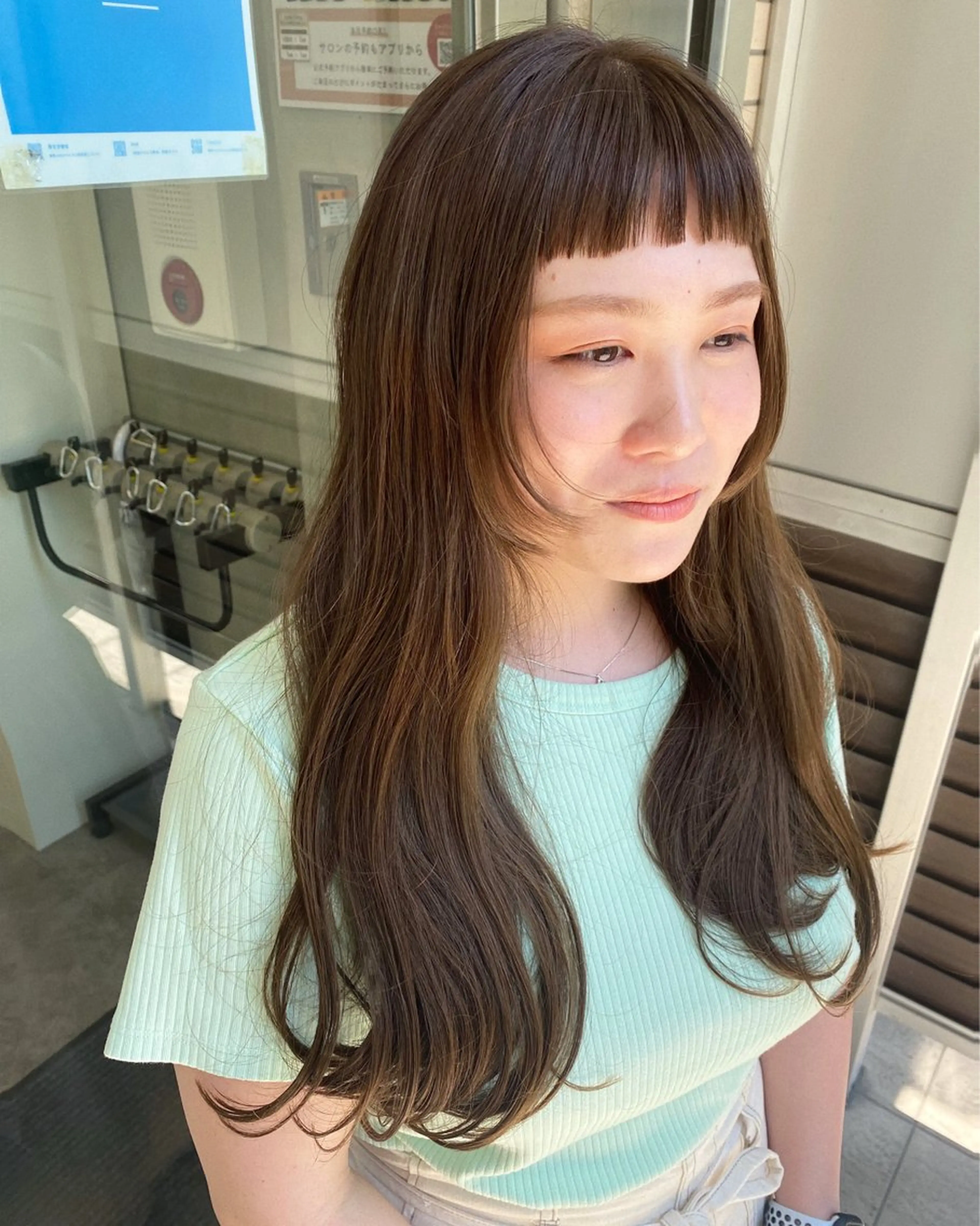 ロング カラー 🕶️佐藤 海李🐏のヘアスタイル