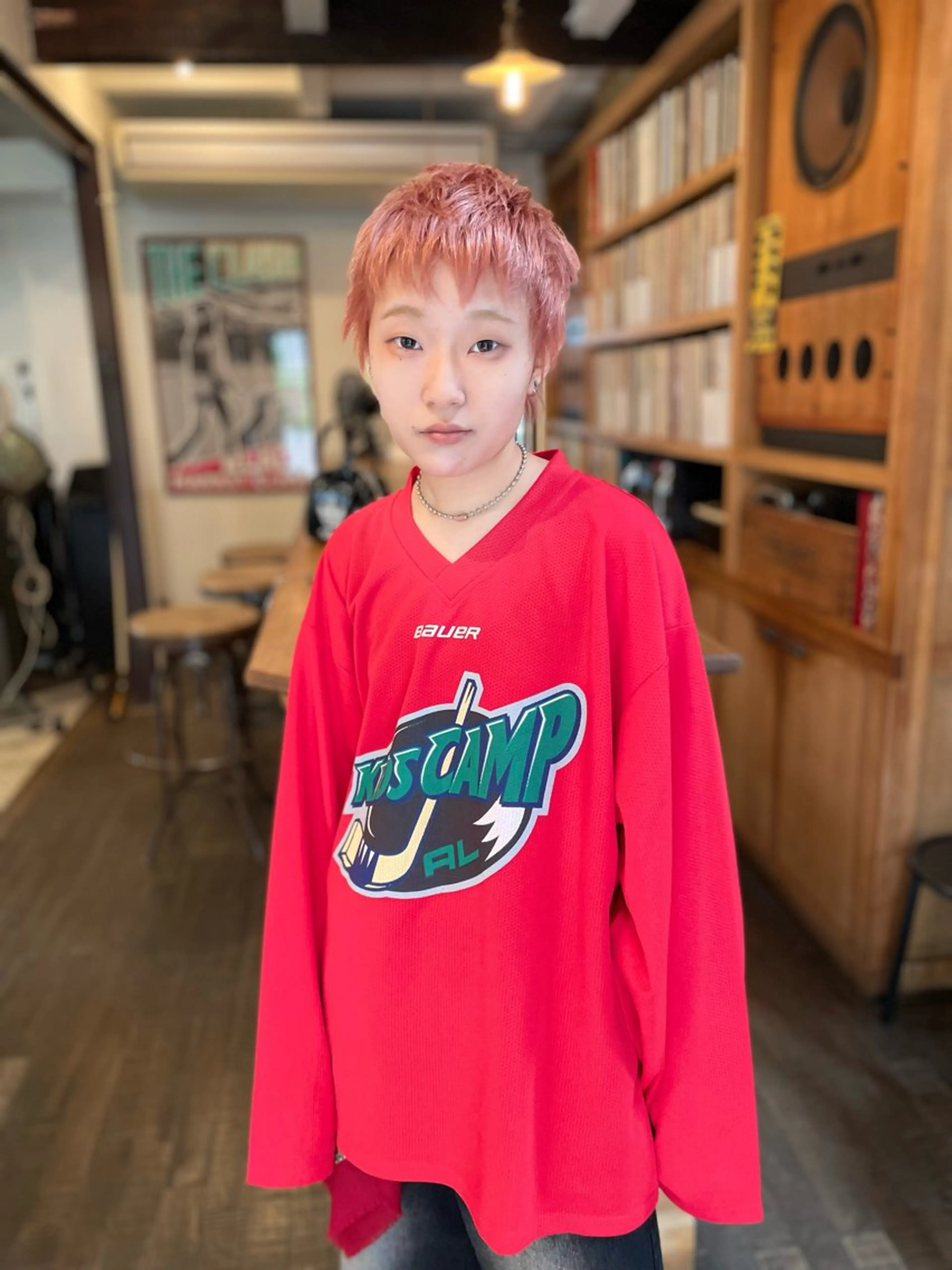 ショート カラー 篠江 廉のヘアスタイル