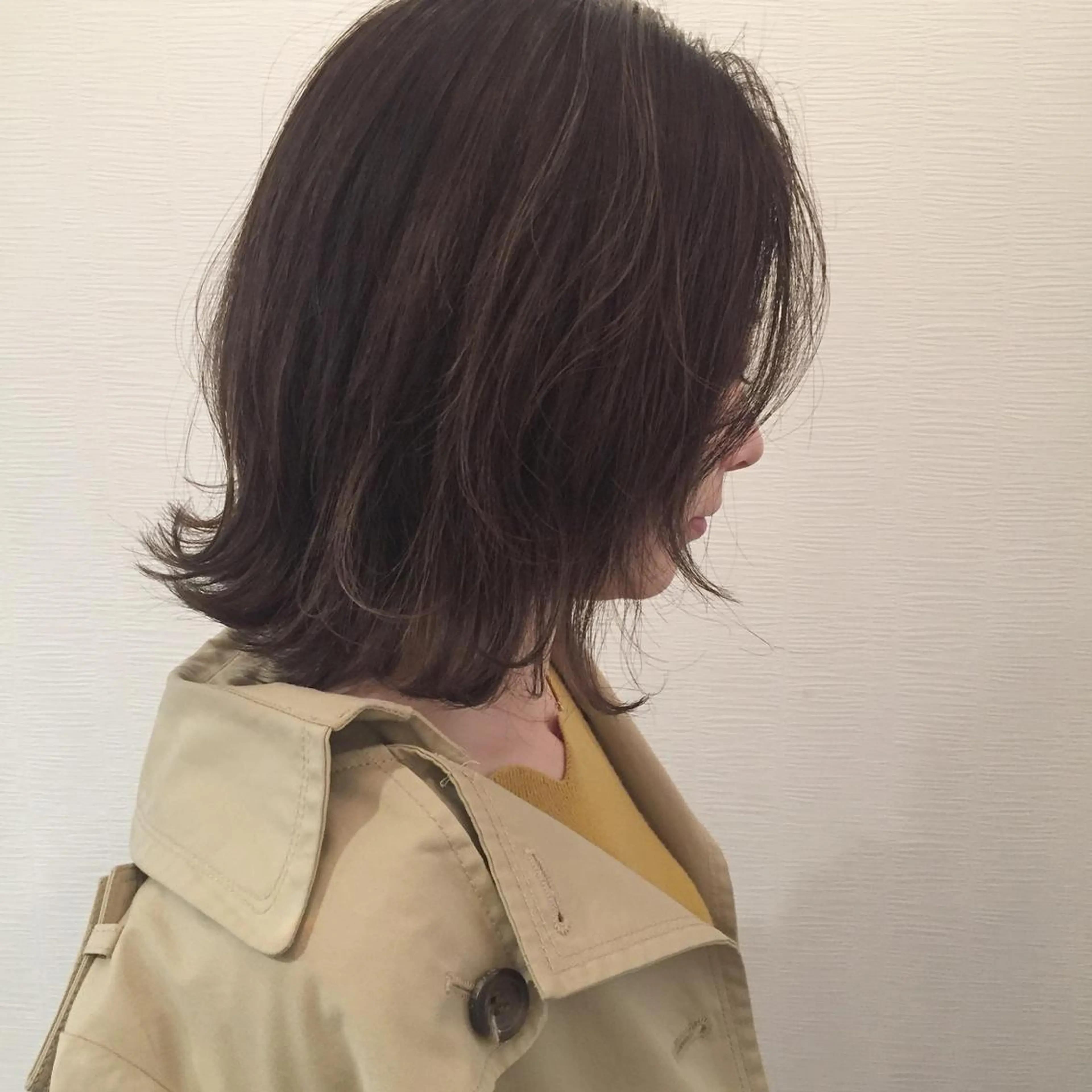 ミディアム カラー グラデーションカラー 似合わせカット トリートメント カット ヘアカラー トリートメント toiro by lien hair atelier所属・池田 真由美のヘアスタイル