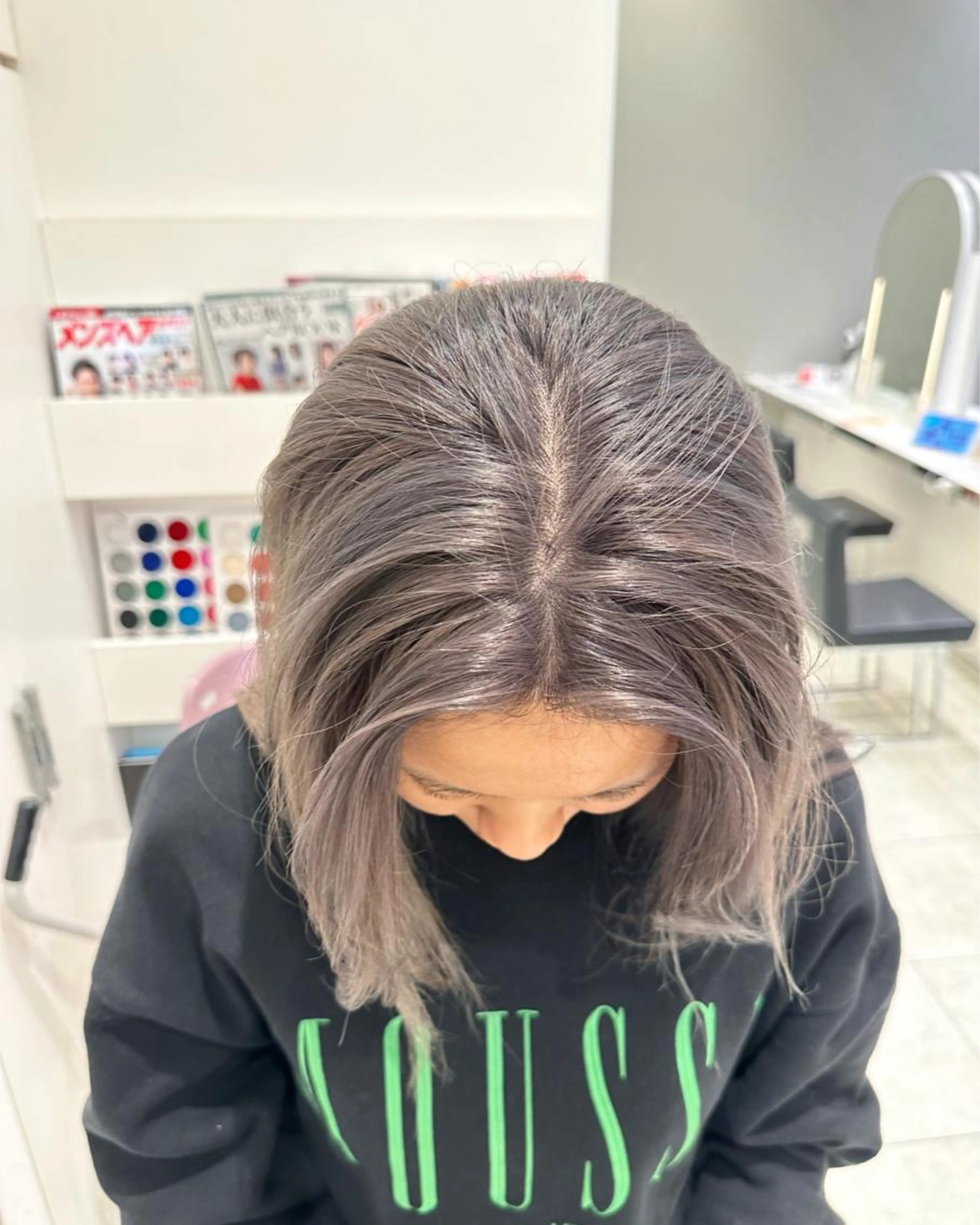 【馴染むグレージュ？！ブリーチ必須】カット＋水素Trの写真
