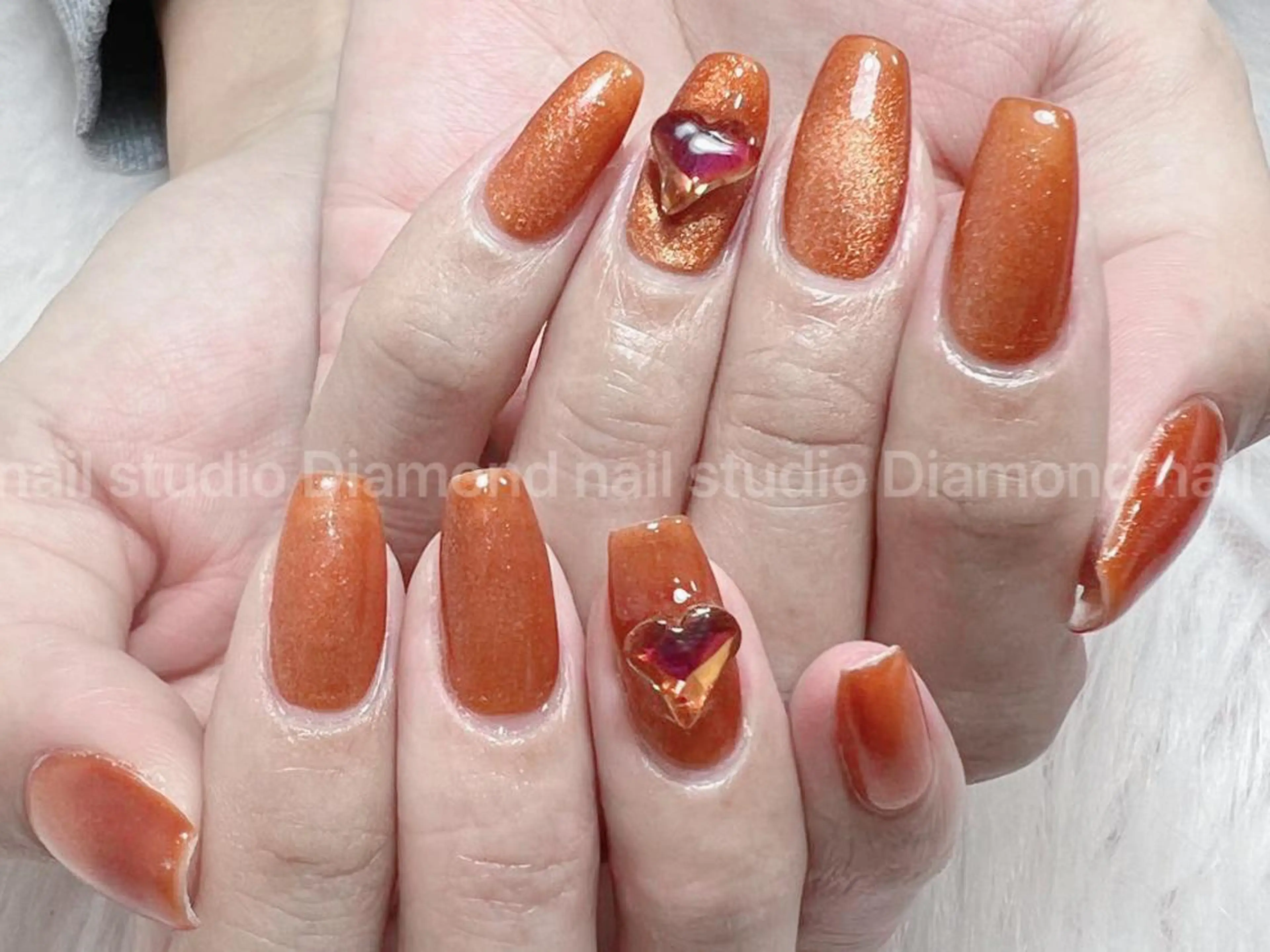 ネイル ハンドネイル DIAMOND Nail🍒のネイルデザイン