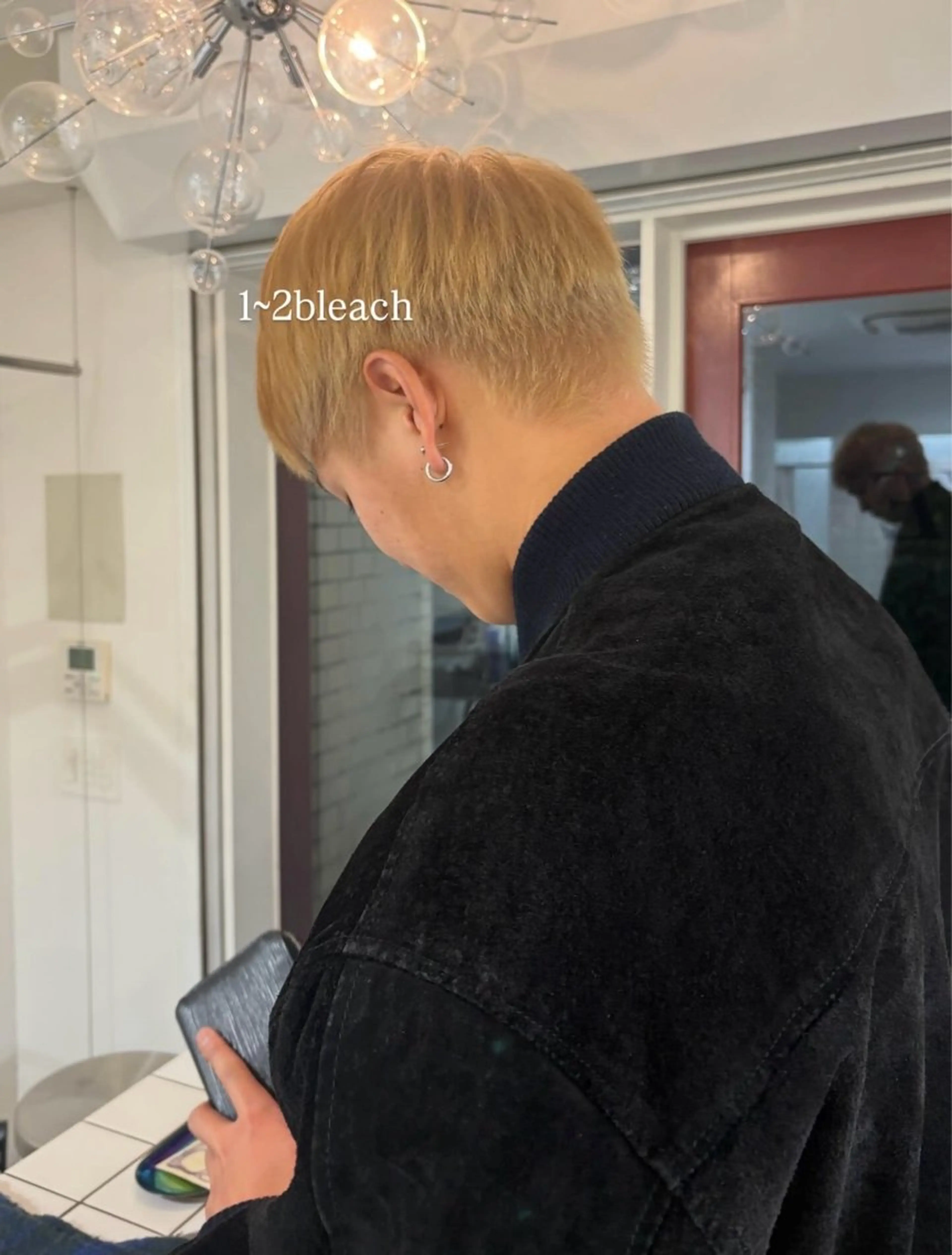 💟初めてブリーチされる方の写真