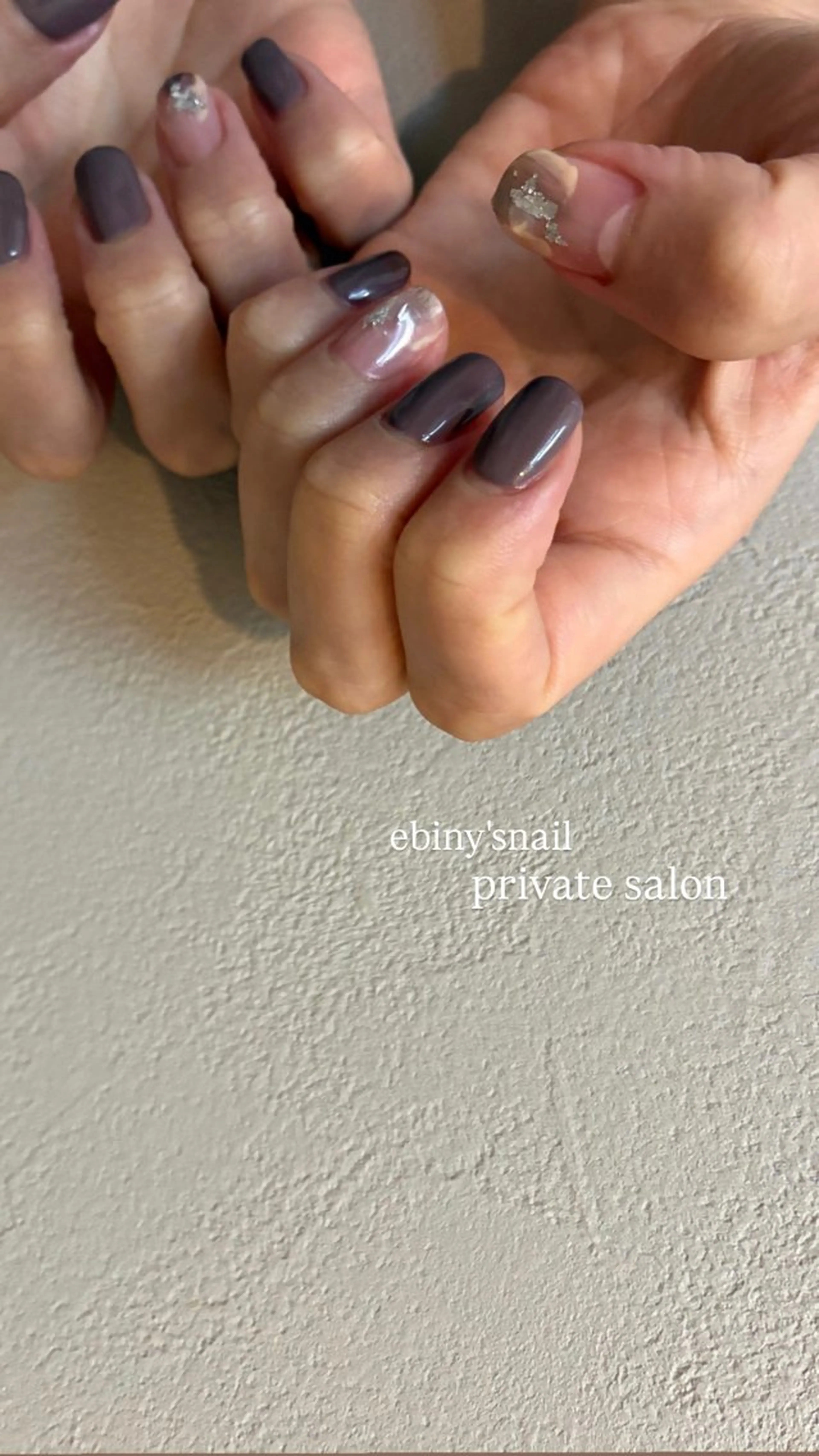 ショート Ebiny'snail所属・田村 奈々のネイルデザイン