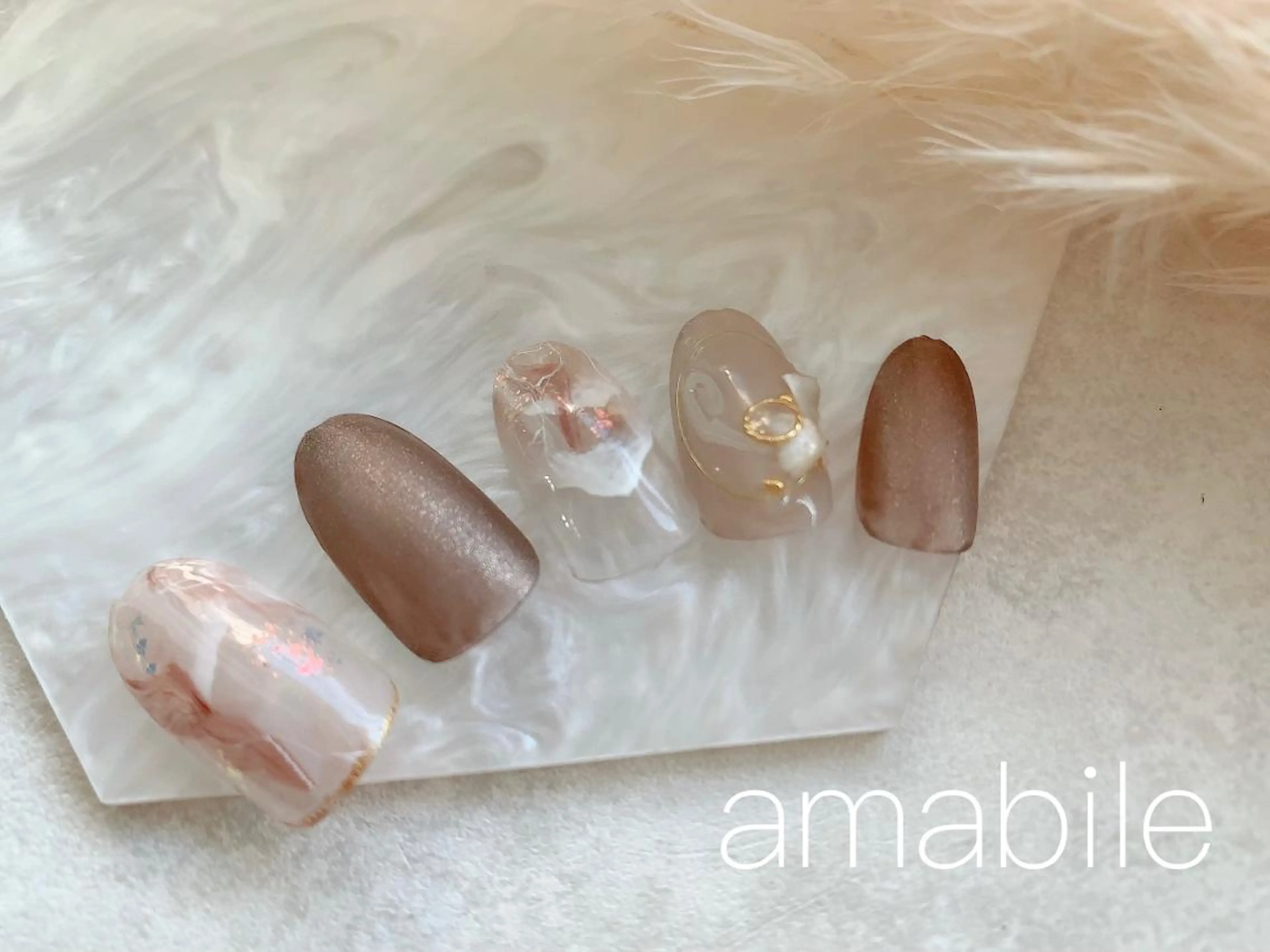 ネイル amabile nailのネイルデザイン