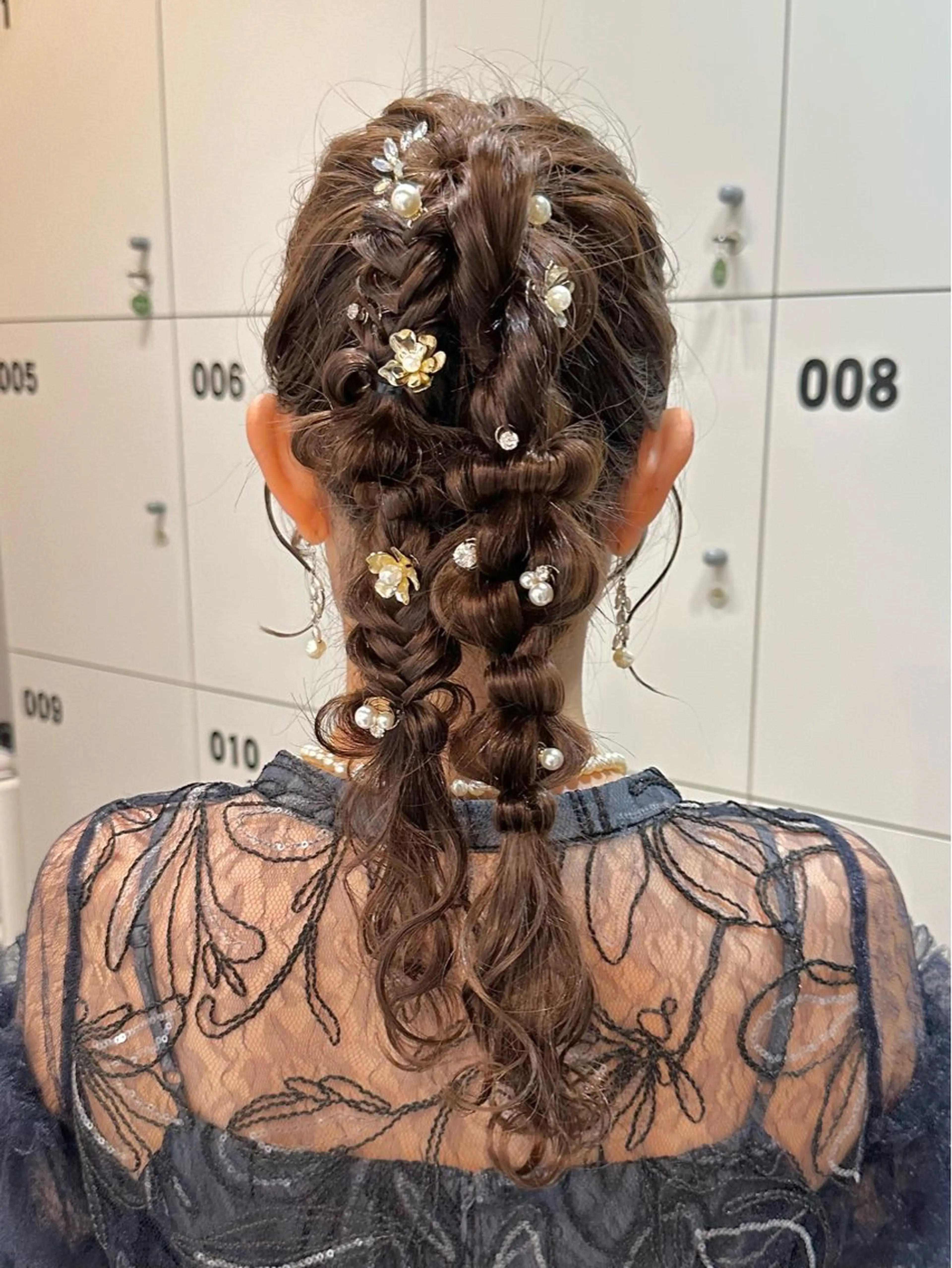 ヘアアレンジ ヘアセット 透明感カラー/ボブ /佐藤伶のヘアスタイル