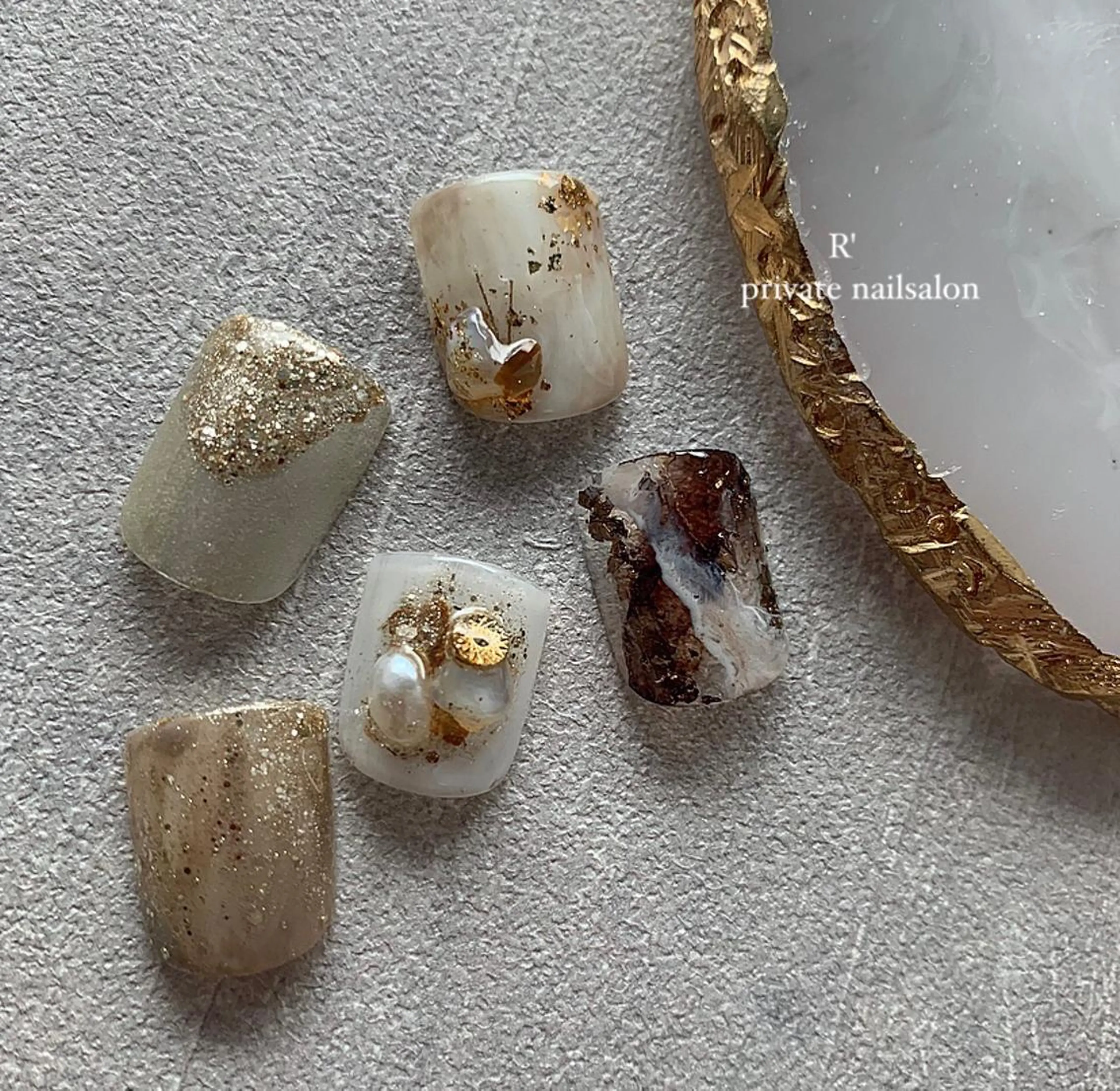 ネイル フットネイル ニュアンスネイル Bersinar nail所属・Bersinar nail(rina)のネイルデザイン