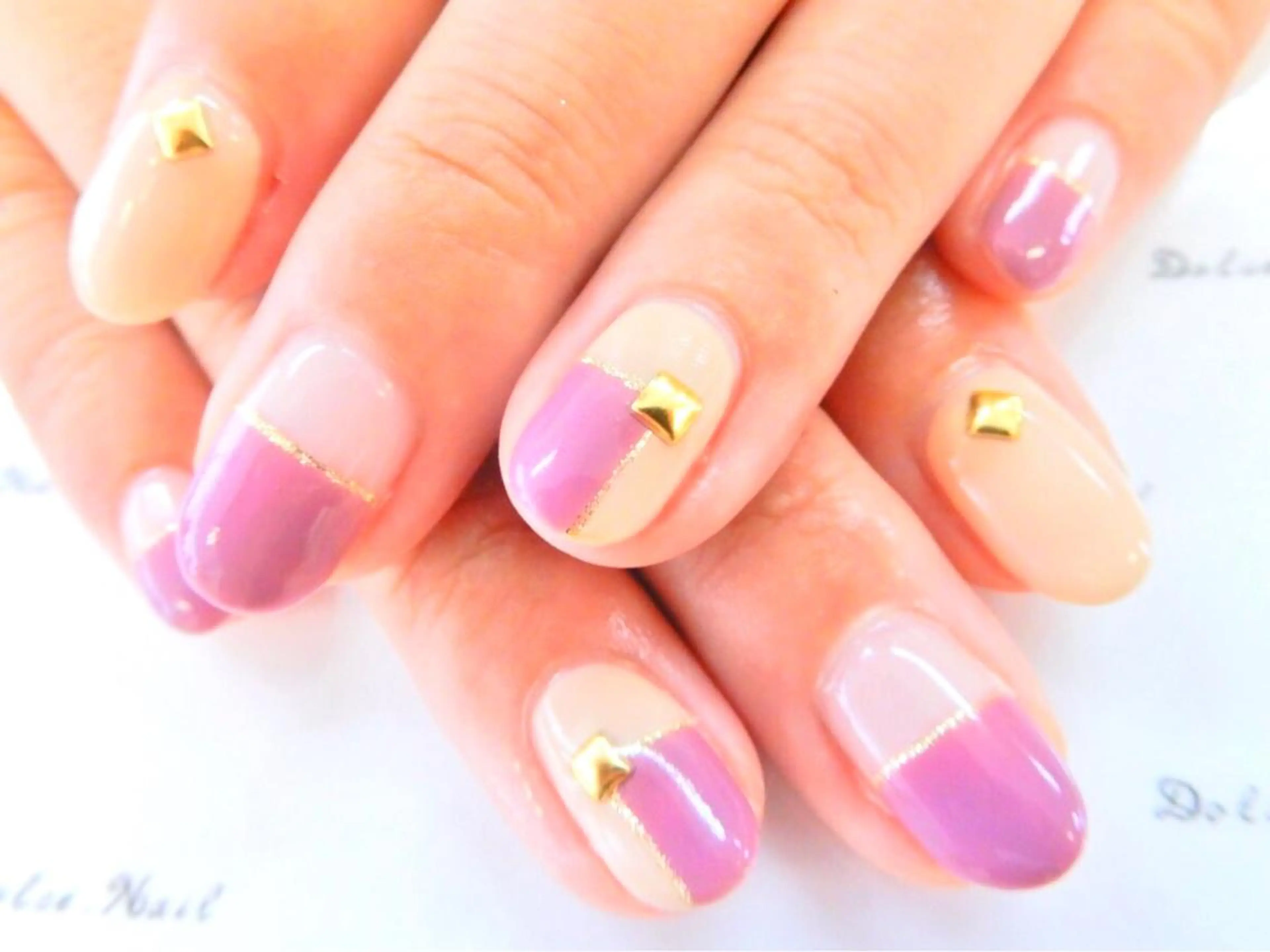 ネイル ジェルネイル ソフトジェル Dolce.Nail 柏店のネイルデザイン
