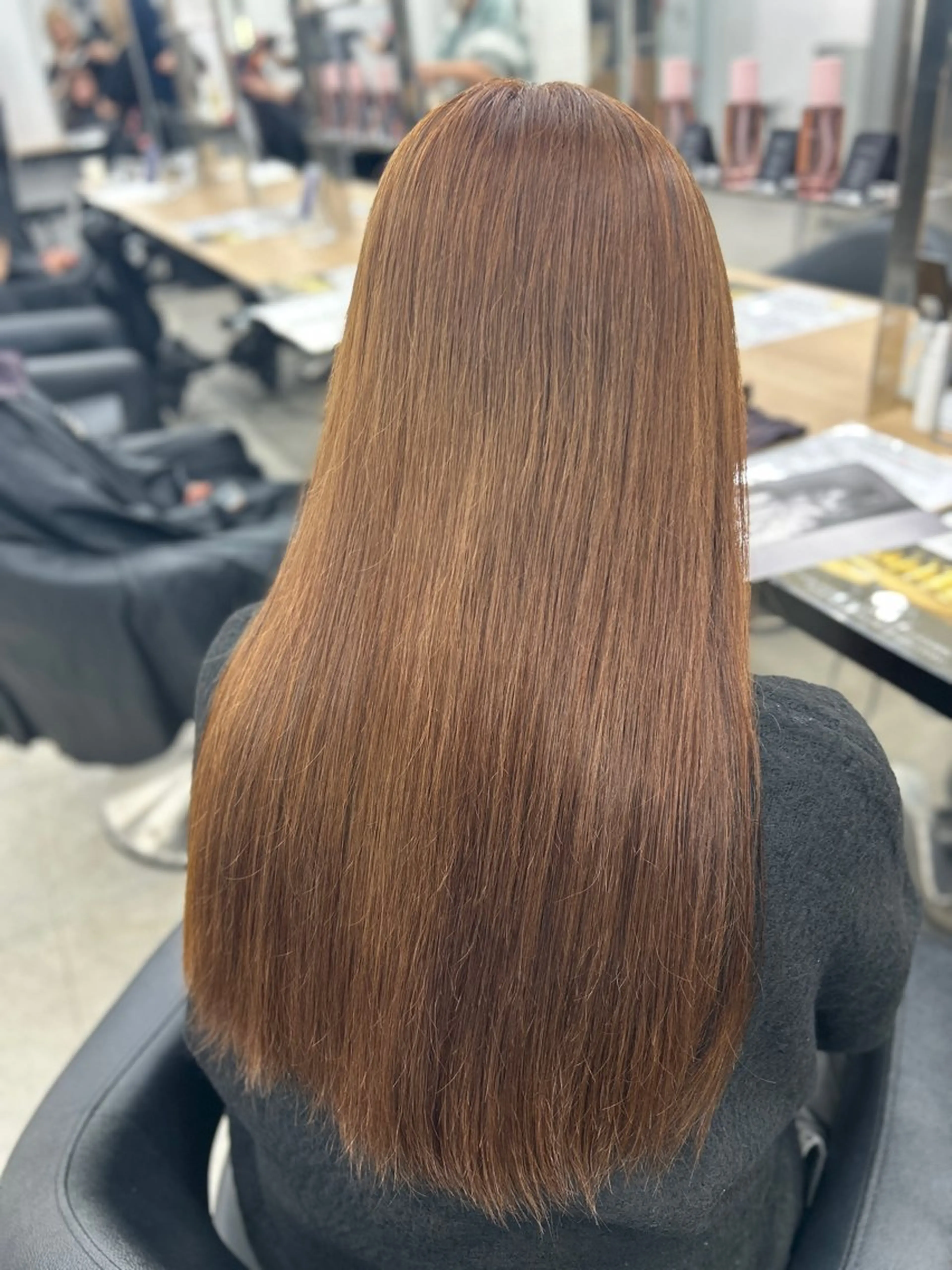 カラー ヘアカラー トリートメント ヘッドスパ うる艶ハイトーン/ ベージュ/りくと🦔のヘアスタイル