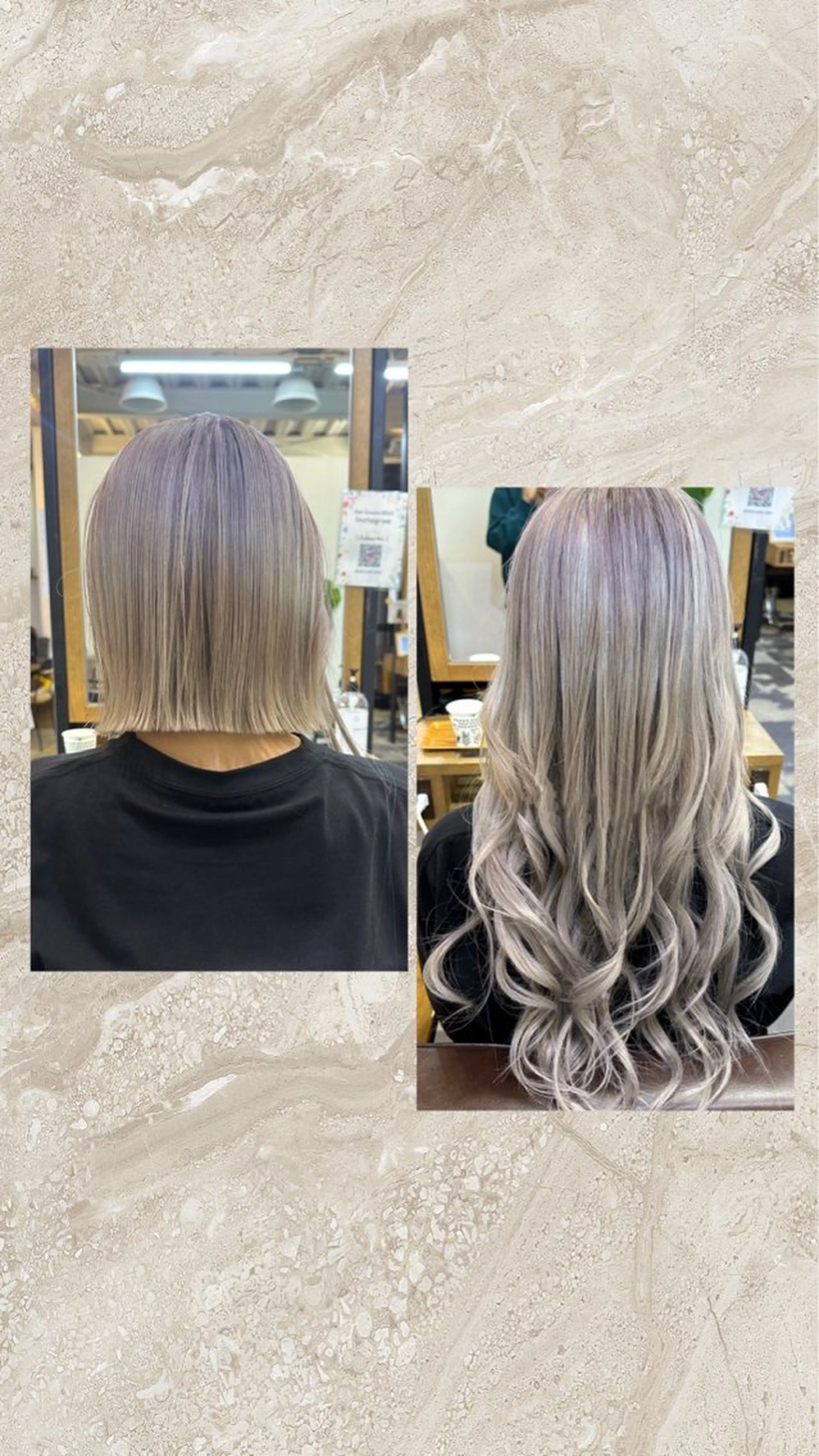 ロング 🩶BRAS 🩶のヘアスタイル