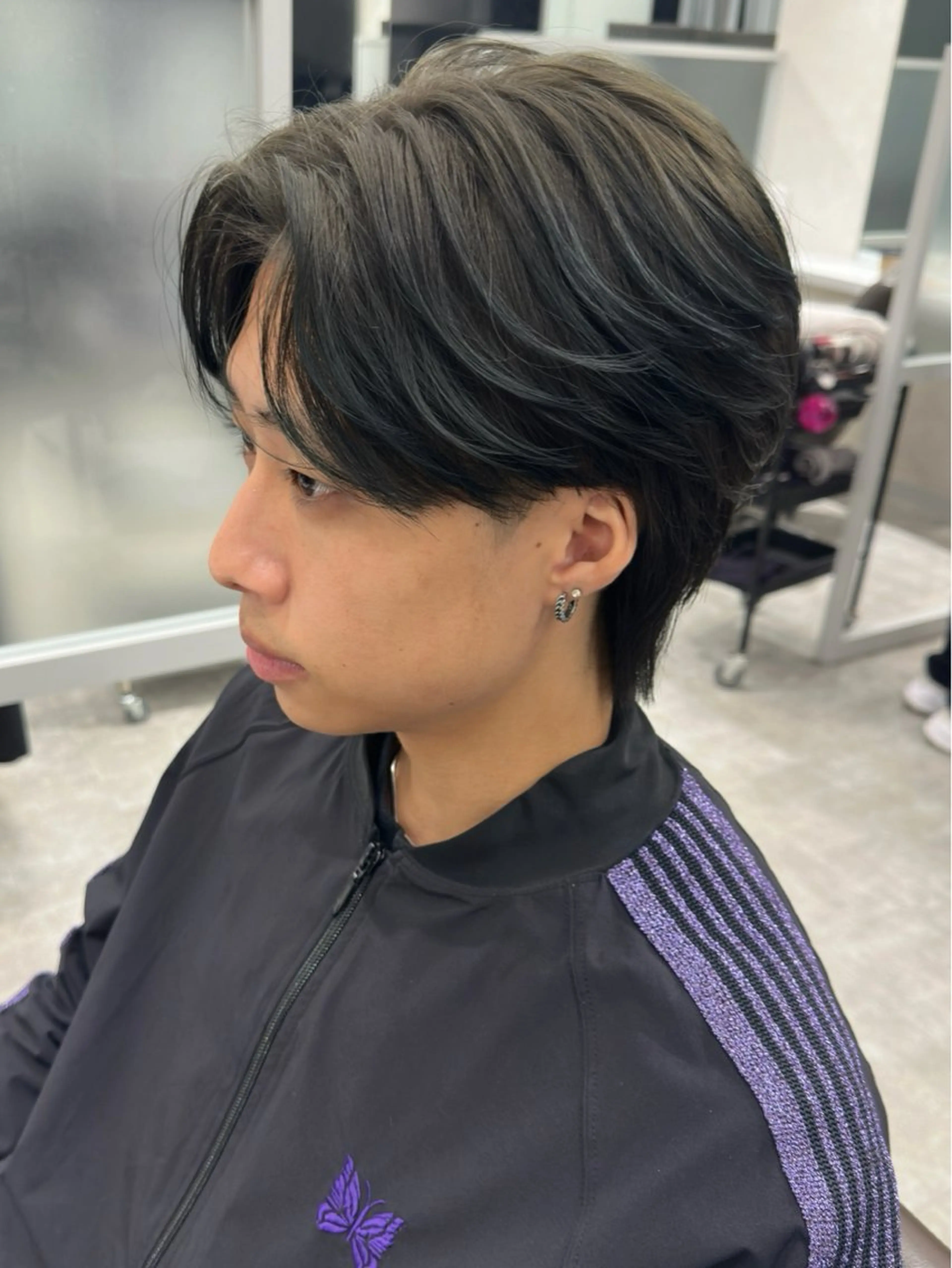 ショート パーマ メンズ カット 加藤拓海 /モデル募集中のヘアスタイル