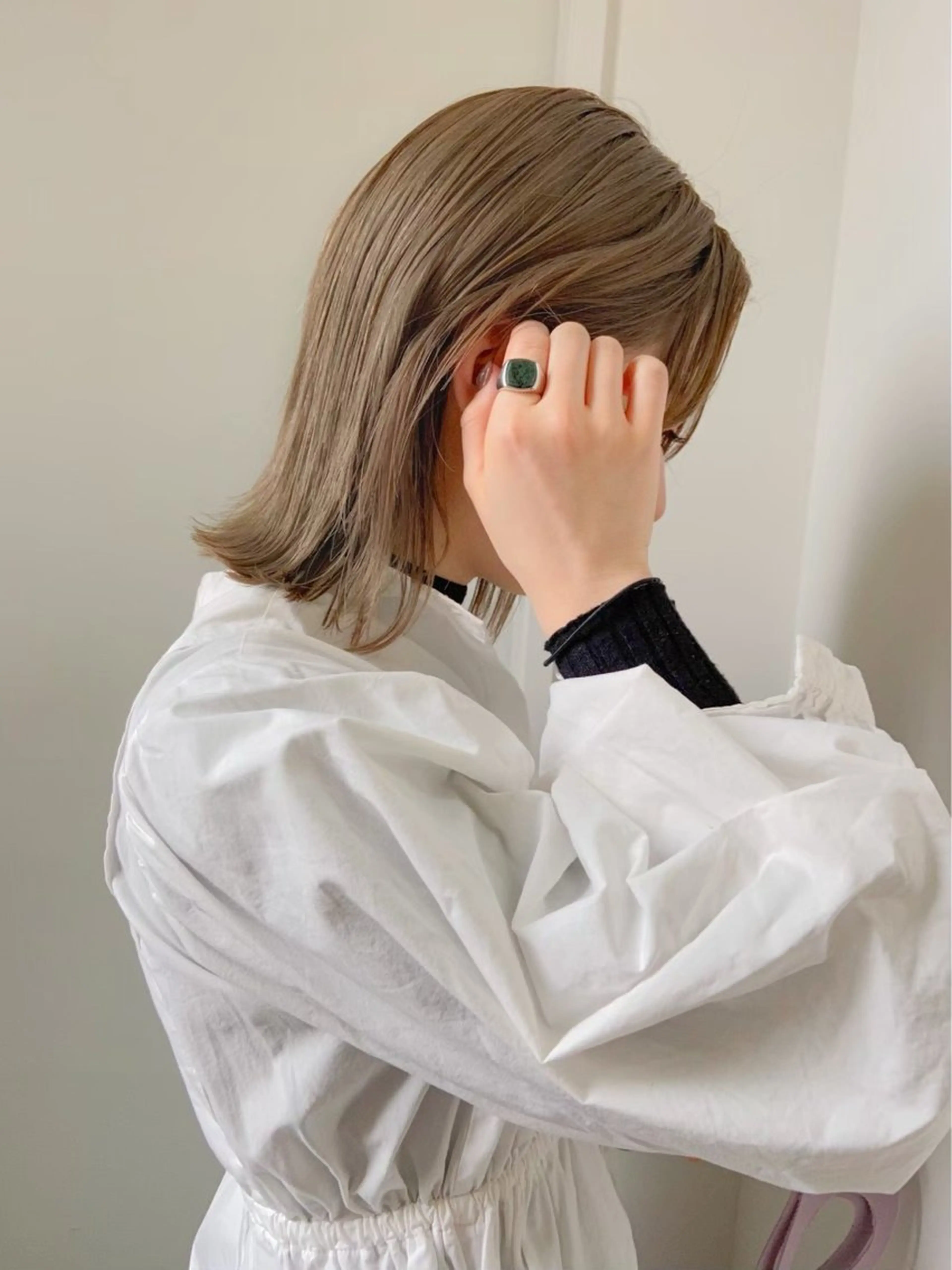 【🌼セミロング限定🌼】ワンカラー＋クイックトリートメント🫧の写真