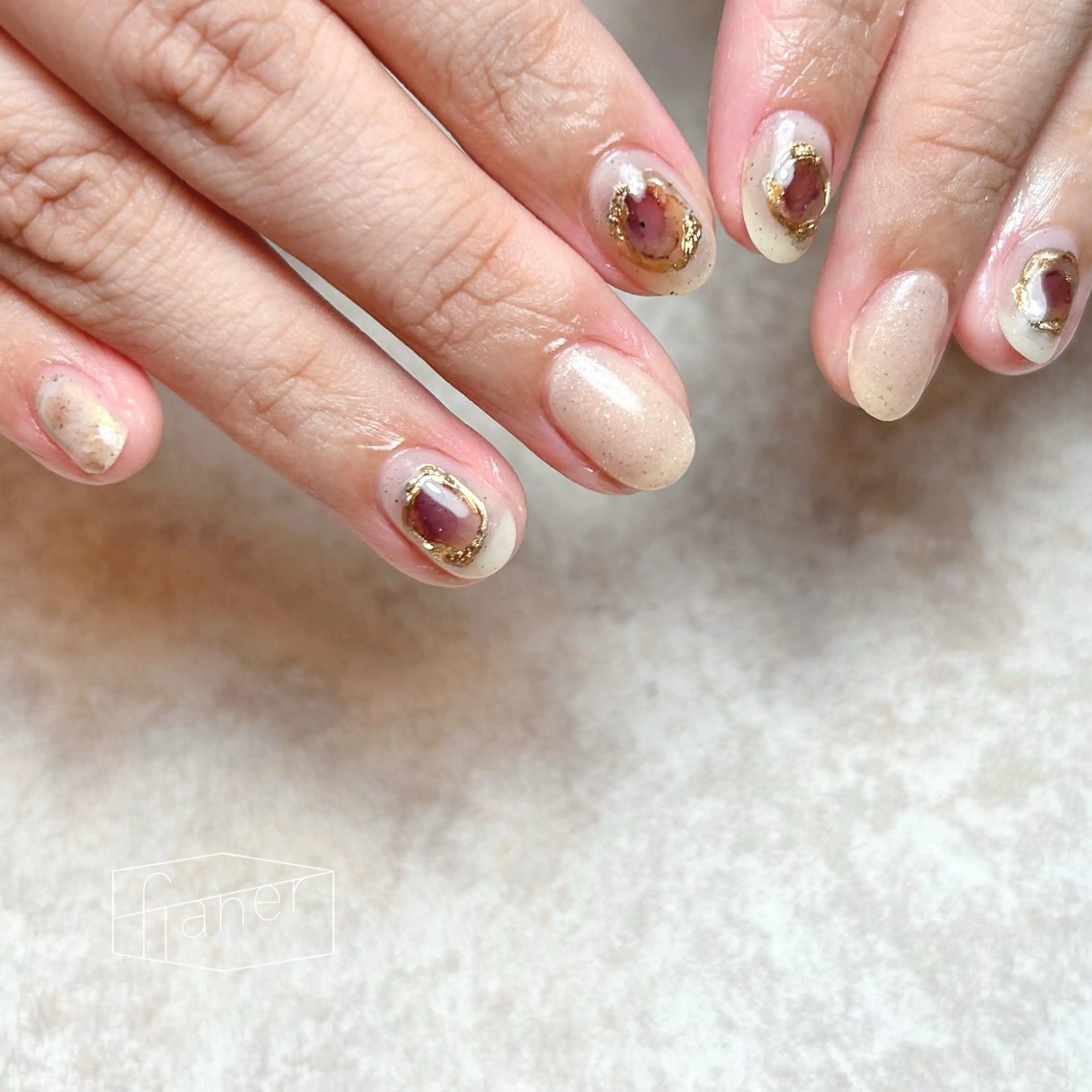 ネイル ハンドネイル flaner所属・KAORI ㅤのネイルデザイン