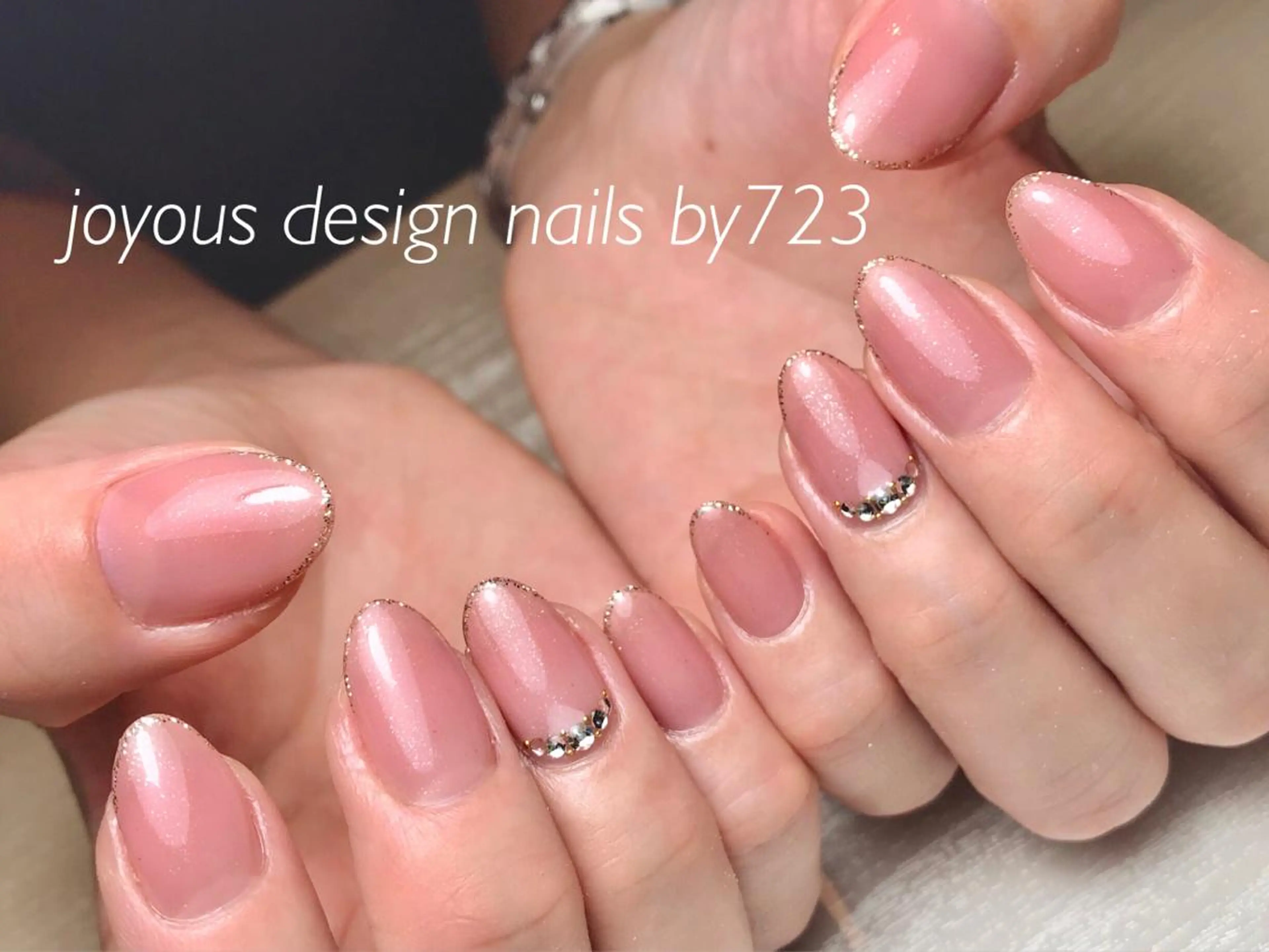 ネイル ラメ(グリッター) ハンドネイル jdn natsumiのネイルデザイン