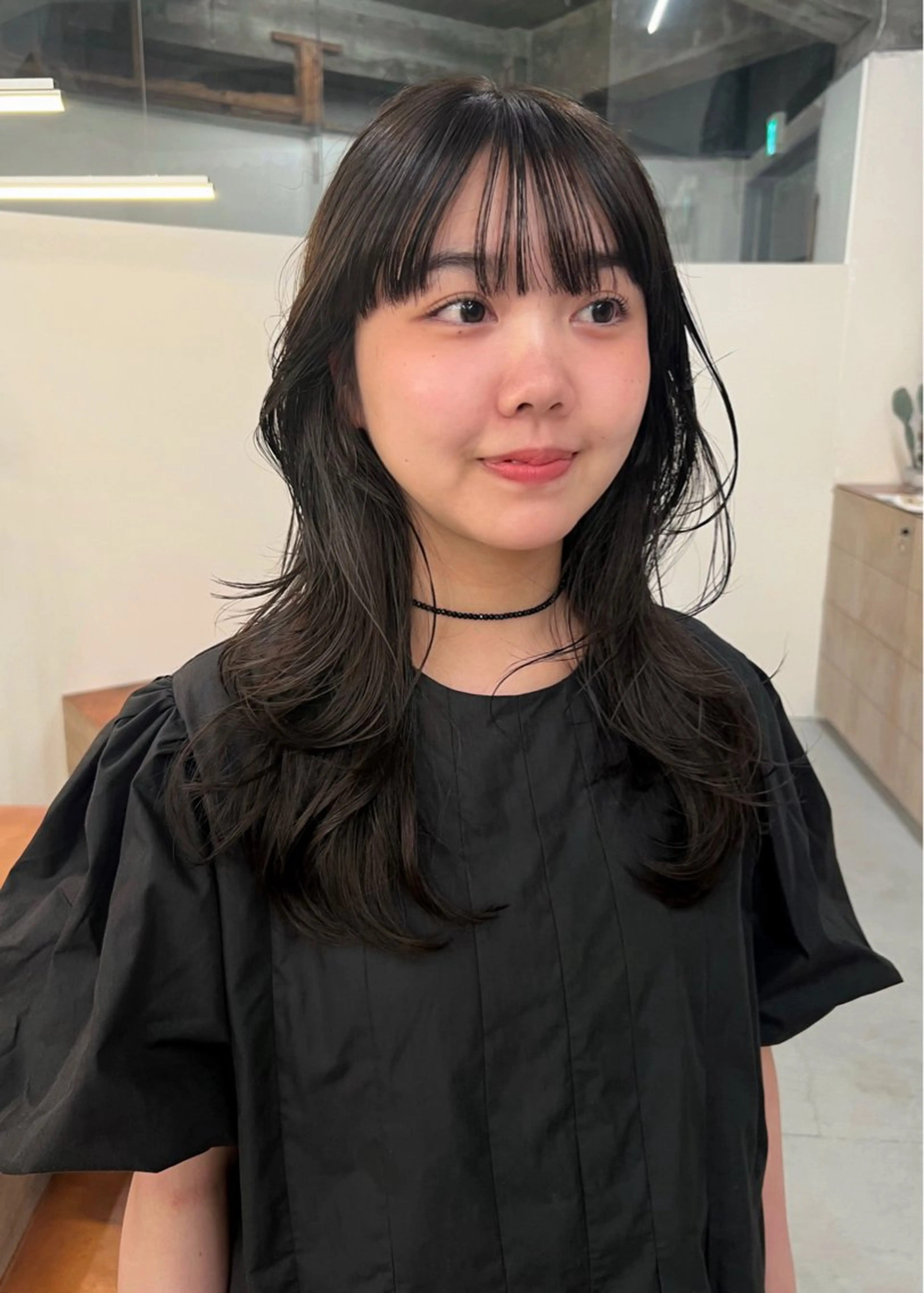 ロング カット ヘアカラー the hinc所属・miyu /大阪 /レイヤーカットのヘアスタイル