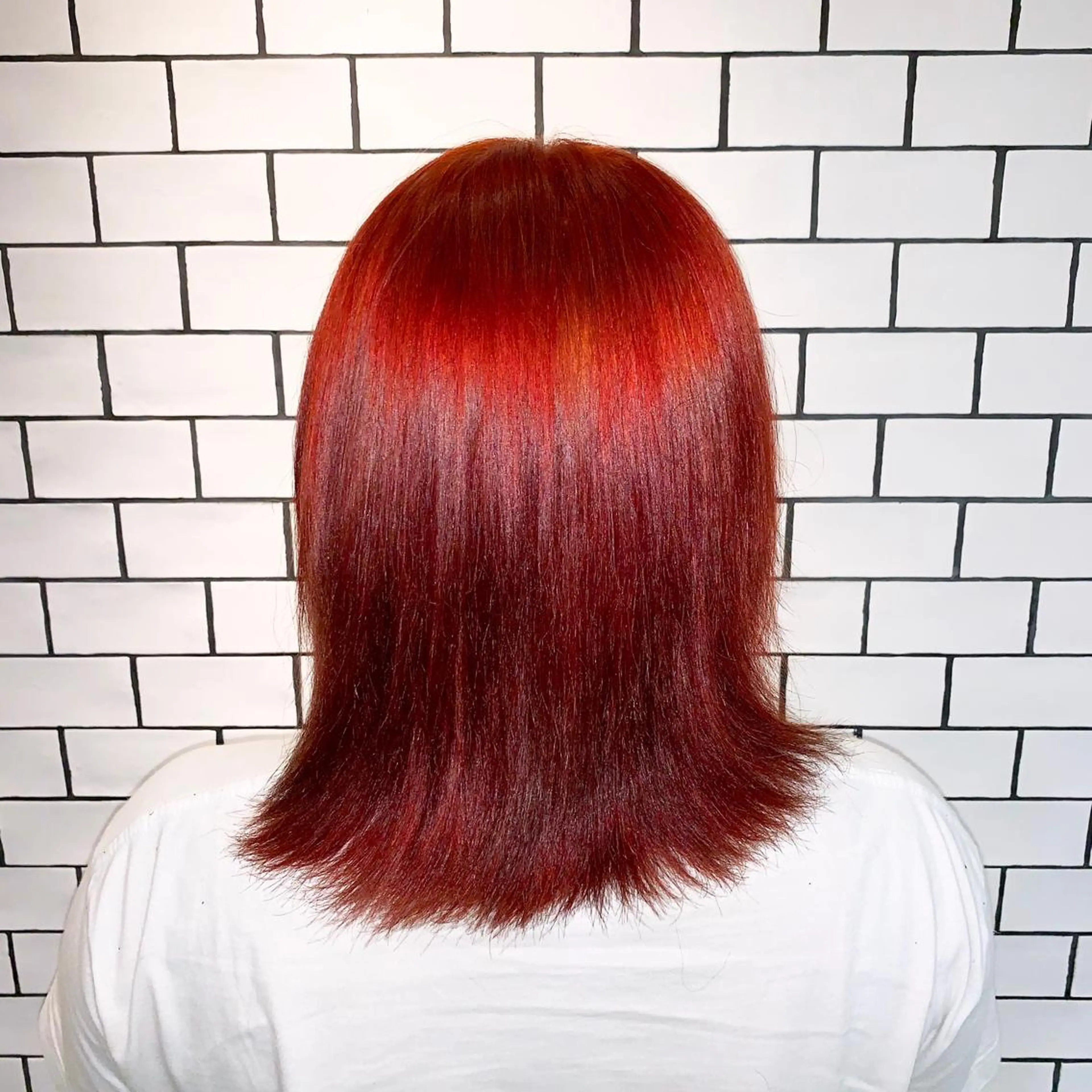 カラー JUNYA 海外ガールヘアのヘアスタイル