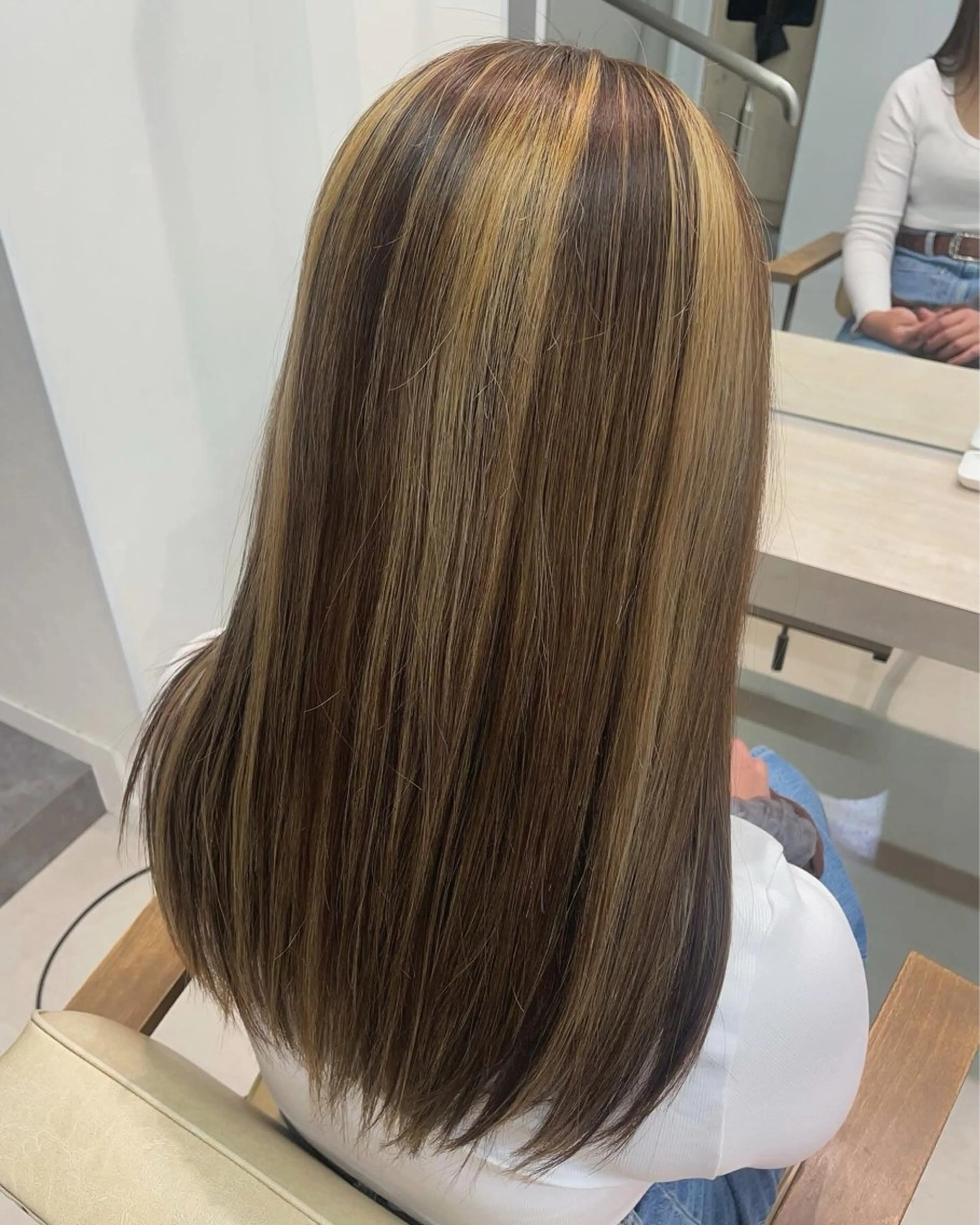 ロング トリートメント かずや🍀/髪質改善 /艶髪カラー/眉毛のヘアスタイル