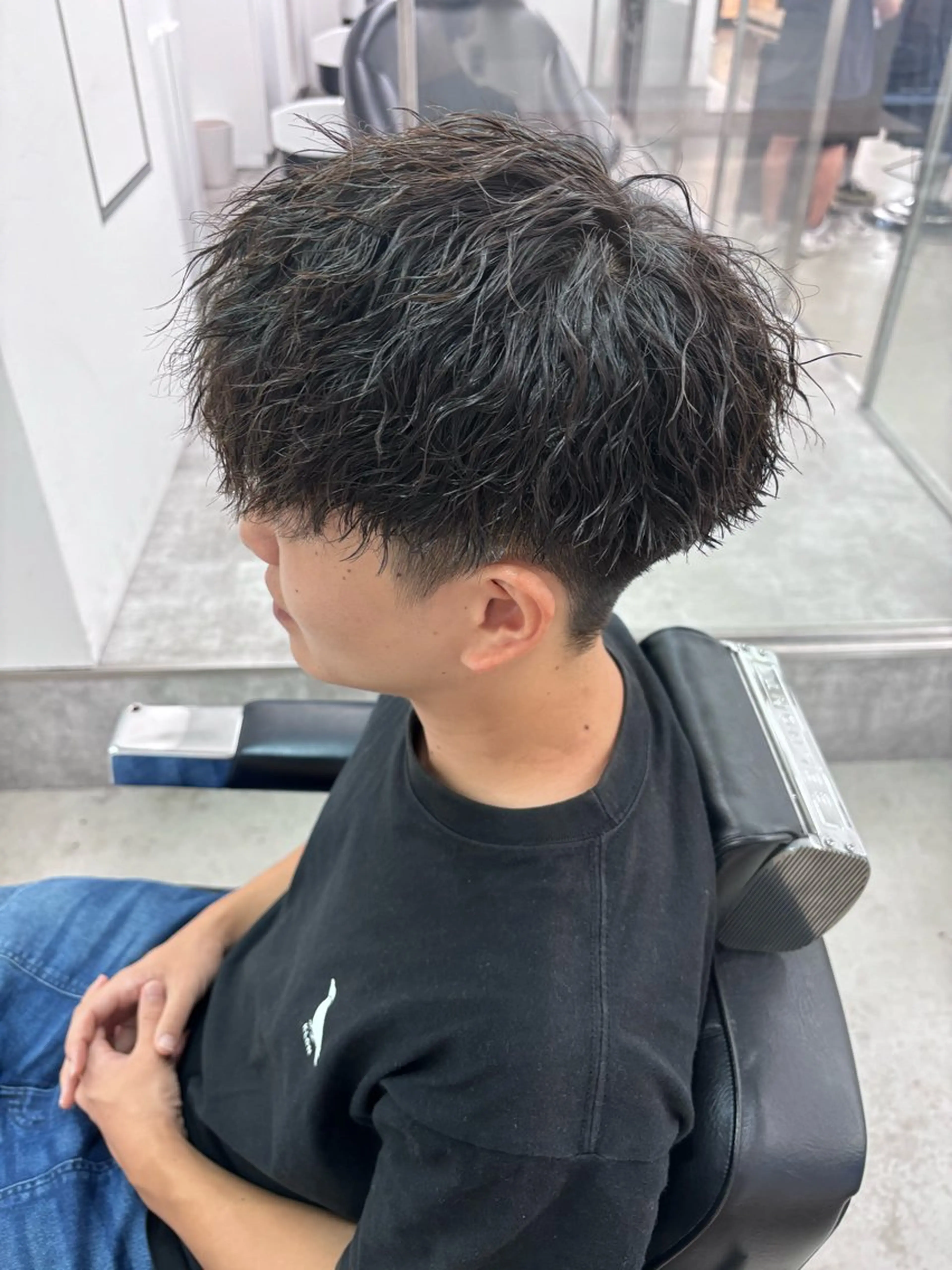 パーマ メンズ カット パーマ トリートメント 土岐 仁/メンズ専門 パーマ特化美容師🌀のヘアスタイル