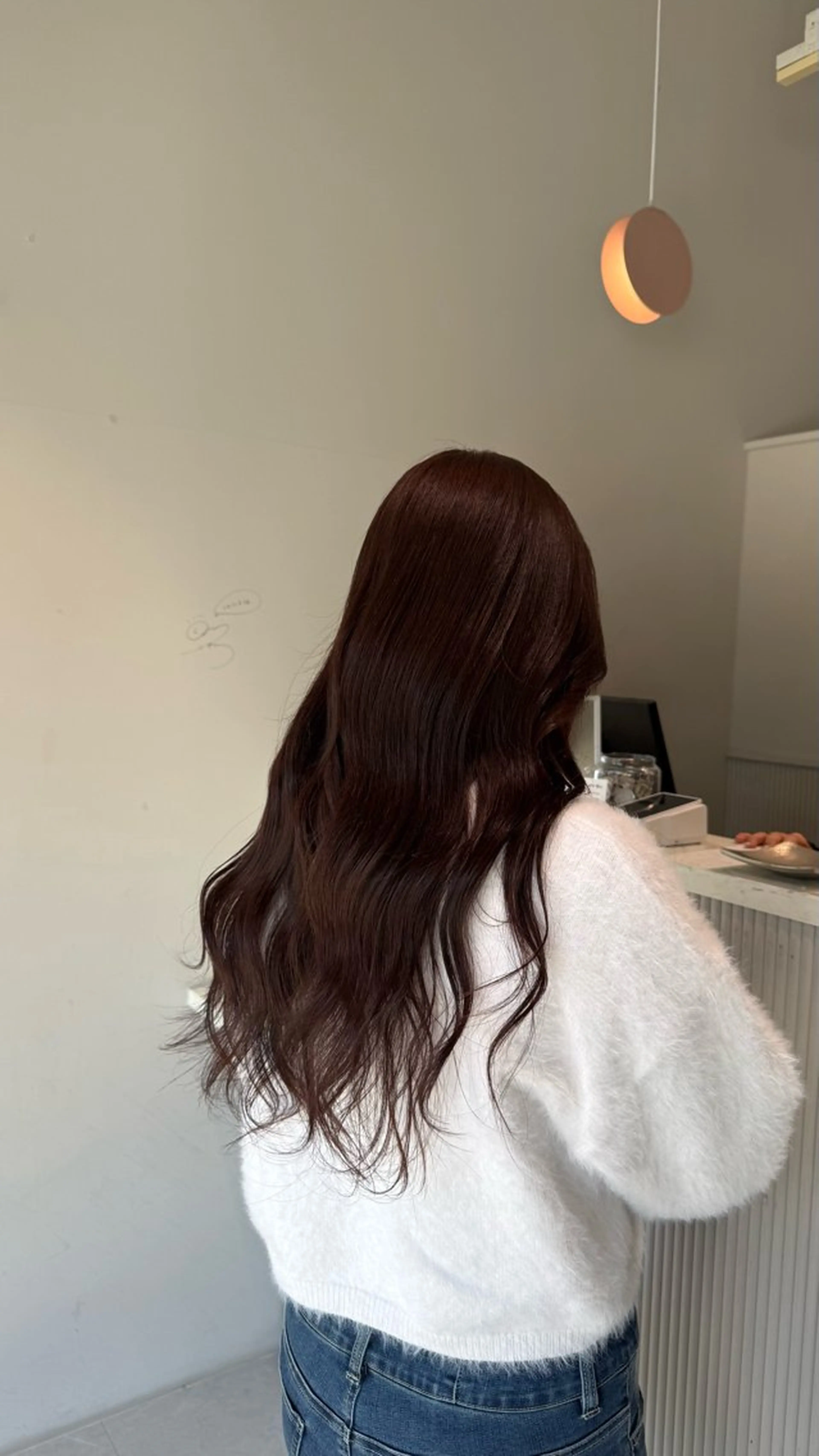 カラー ブラウンカラー ナチュラルブラウン ヘアカラー トリートメント 暖色カラー/艶髪/ 韓国/ひなのヘアスタイル