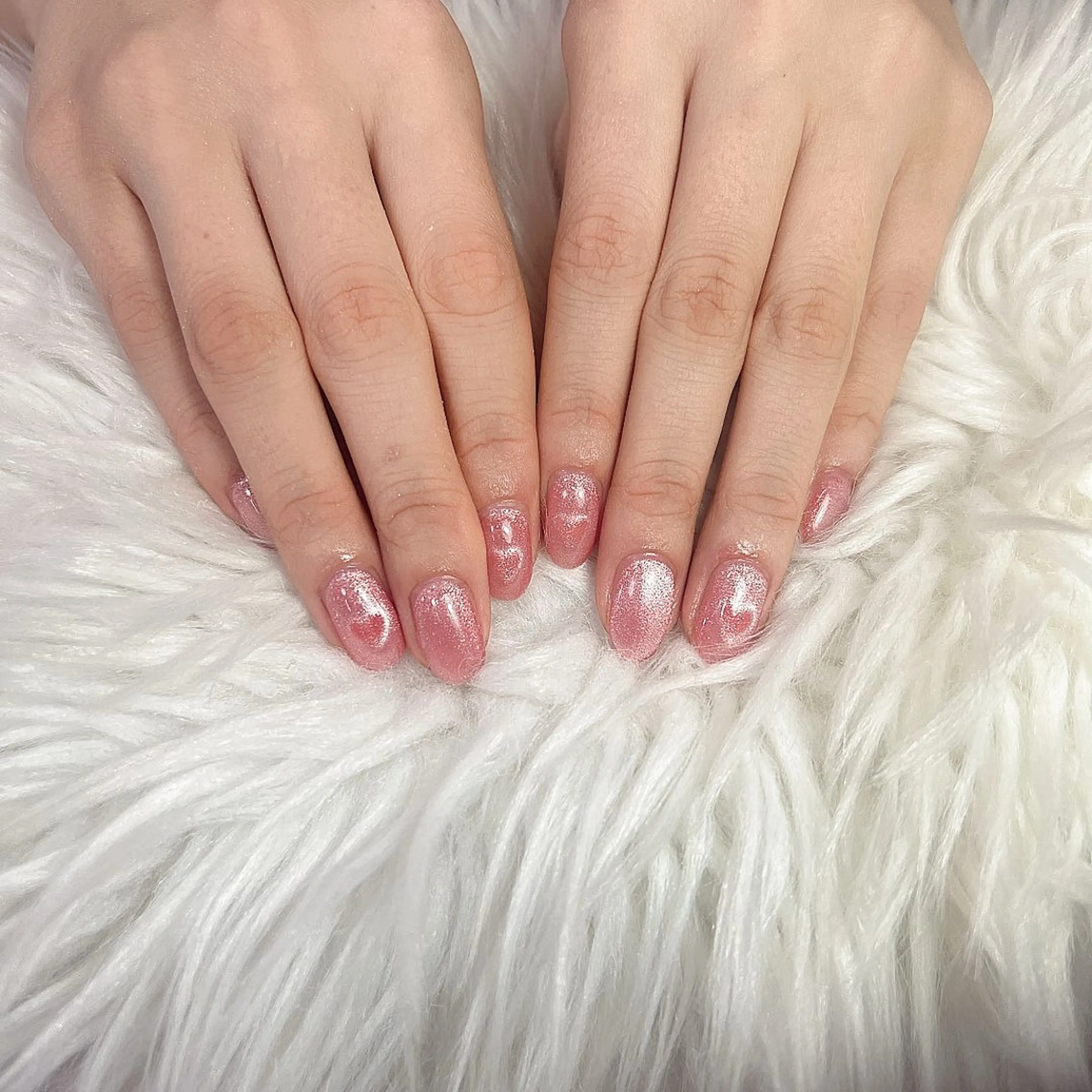 ネイル チークネイル フットネイル フレンチネイル ジェルネイル ガラスフレンチ ハンドネイル 柚子 Nikoのネイルデザイン