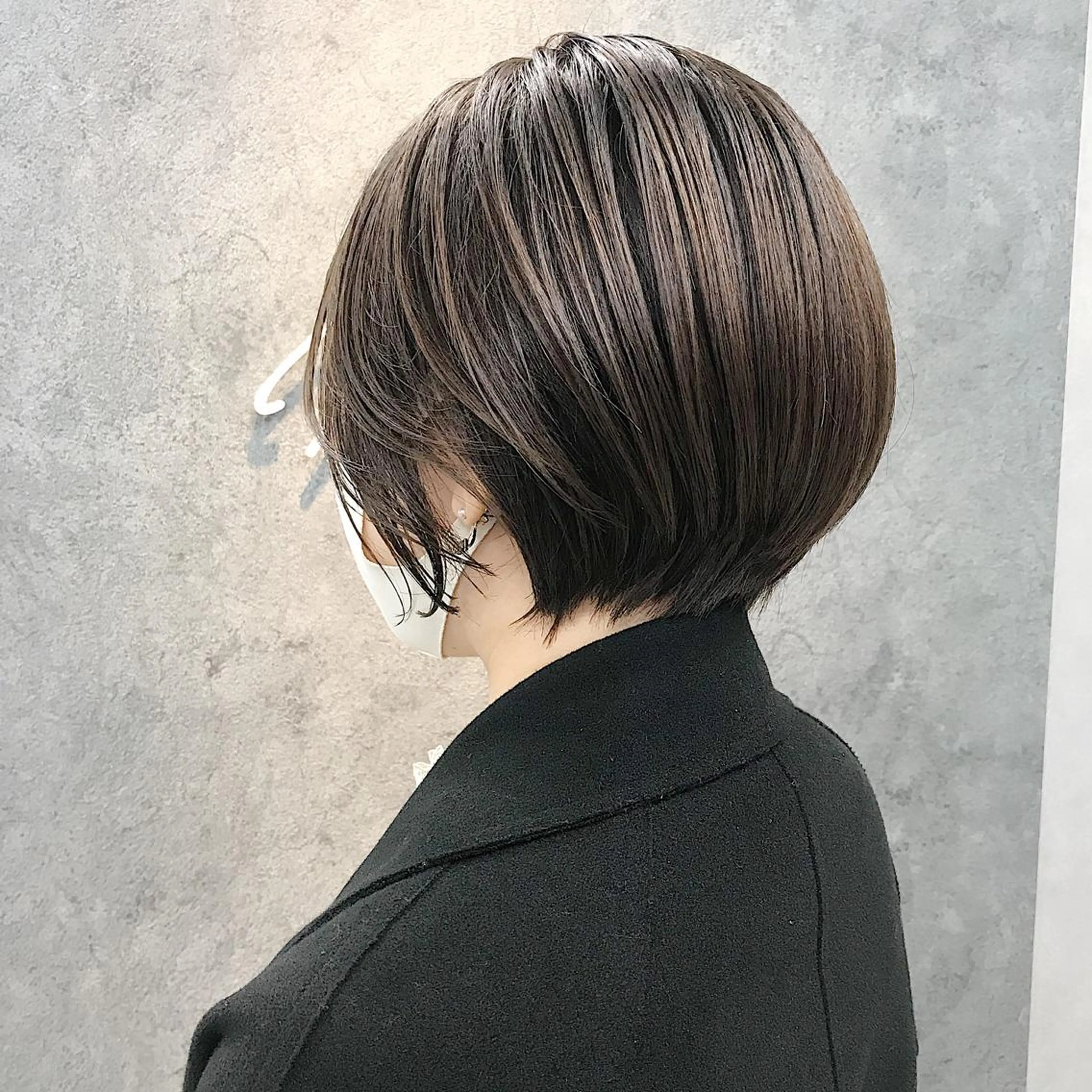 ショート ハンサムショート ショートヘア カット ヘアカラー トリートメント 所渉/韓国レイヤー /ウルフカットのヘアスタイル