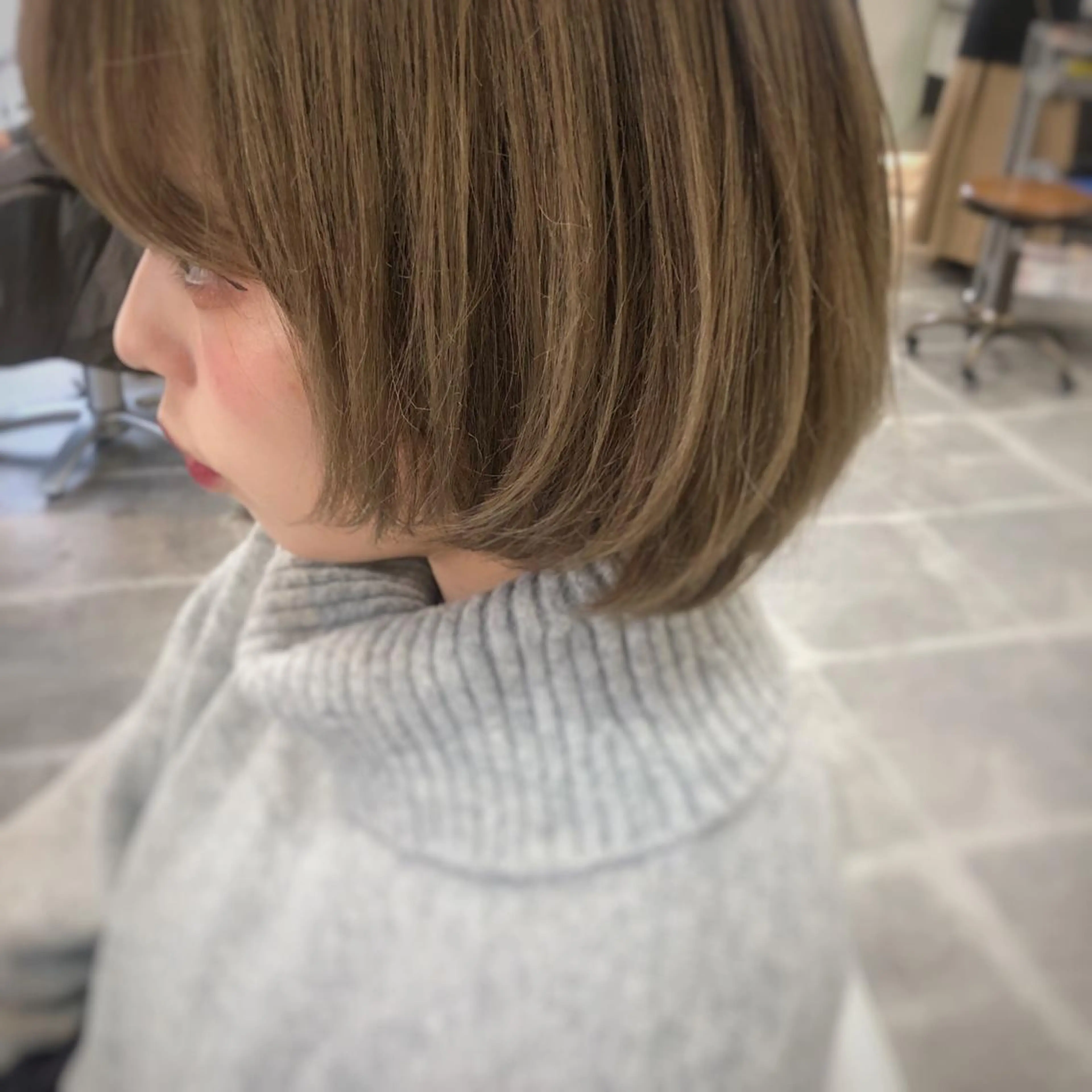 ショート カラー ヘアアレンジ SALOWIN恵比寿所属・ヘッドスパで脳を 整える✨chacoのヘアスタイル