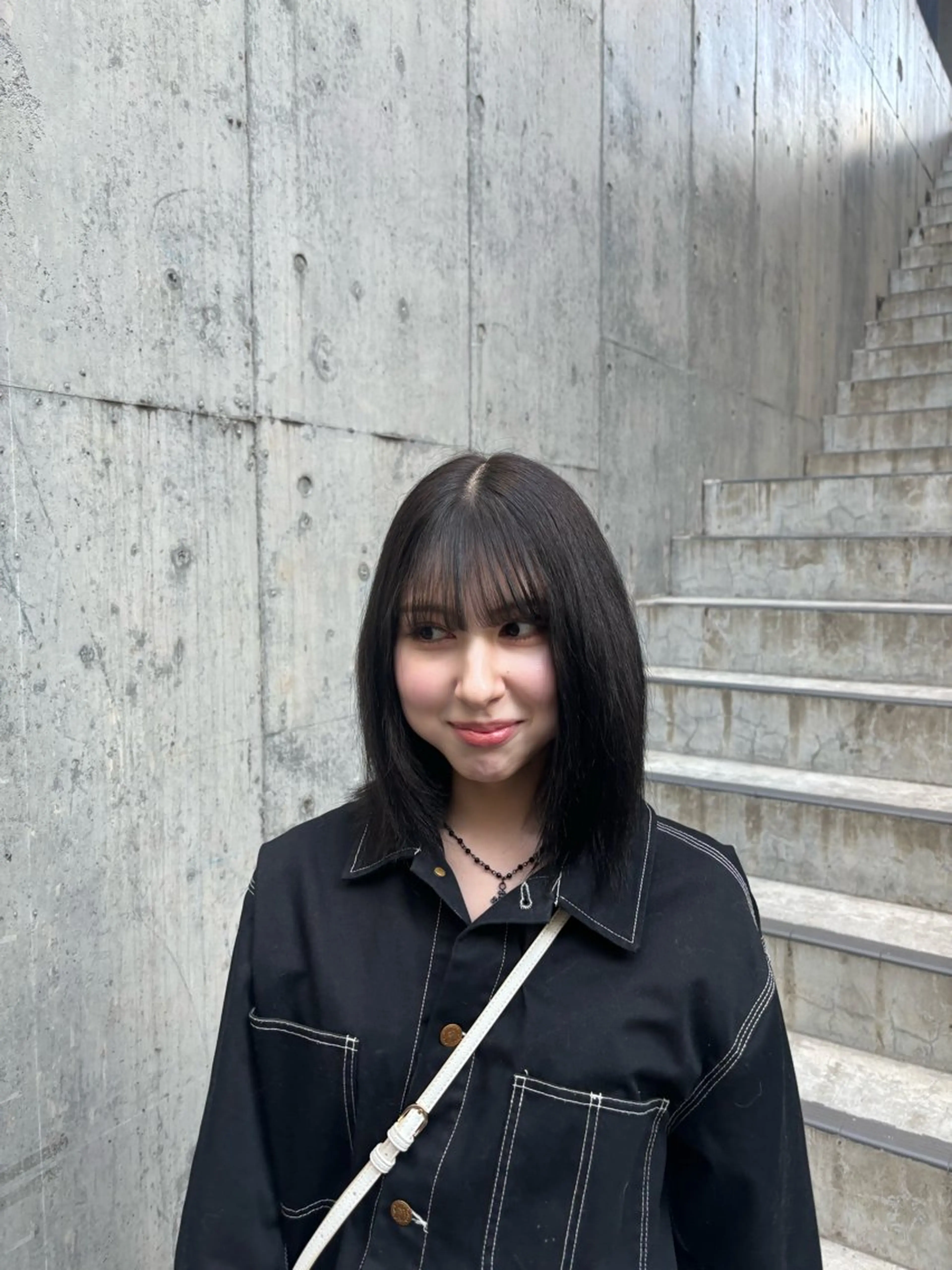 【さらに美しい髪へ】ワンカラー✖️カット（ミニモ学割）の写真