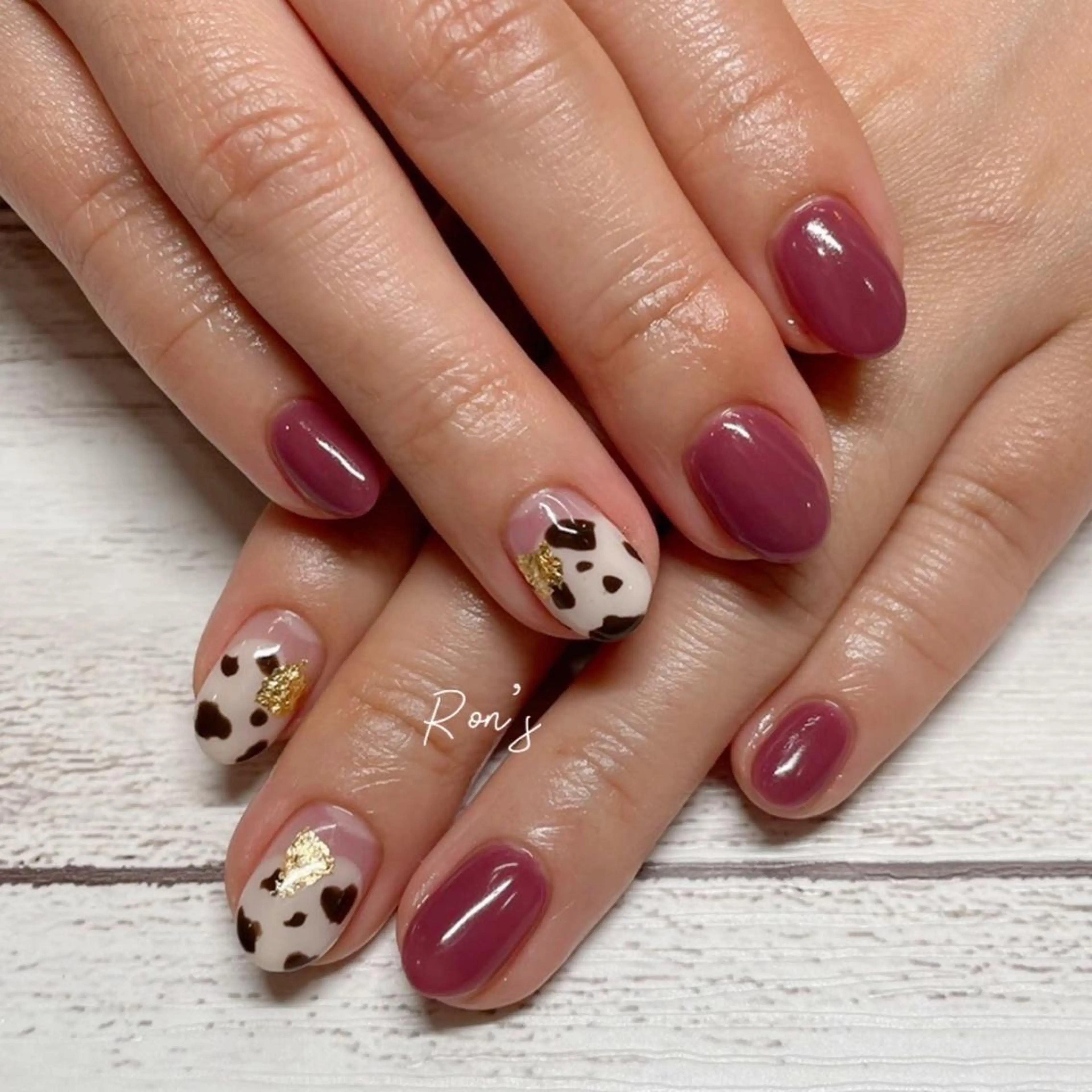 ネイル 持ち込み Ron's 成田のネイルデザイン