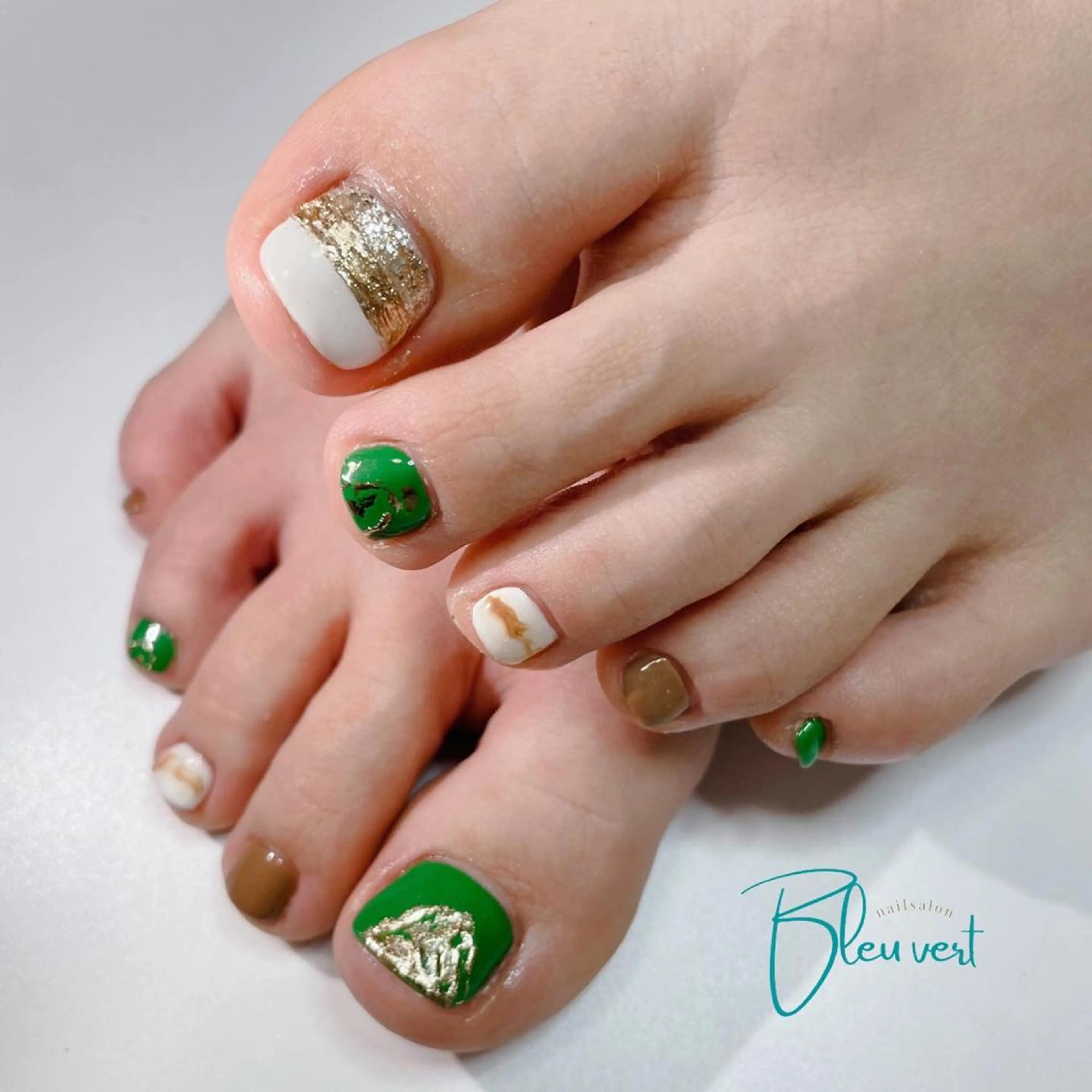 ネイル フットネイル 北川 愛実のネイルデザイン