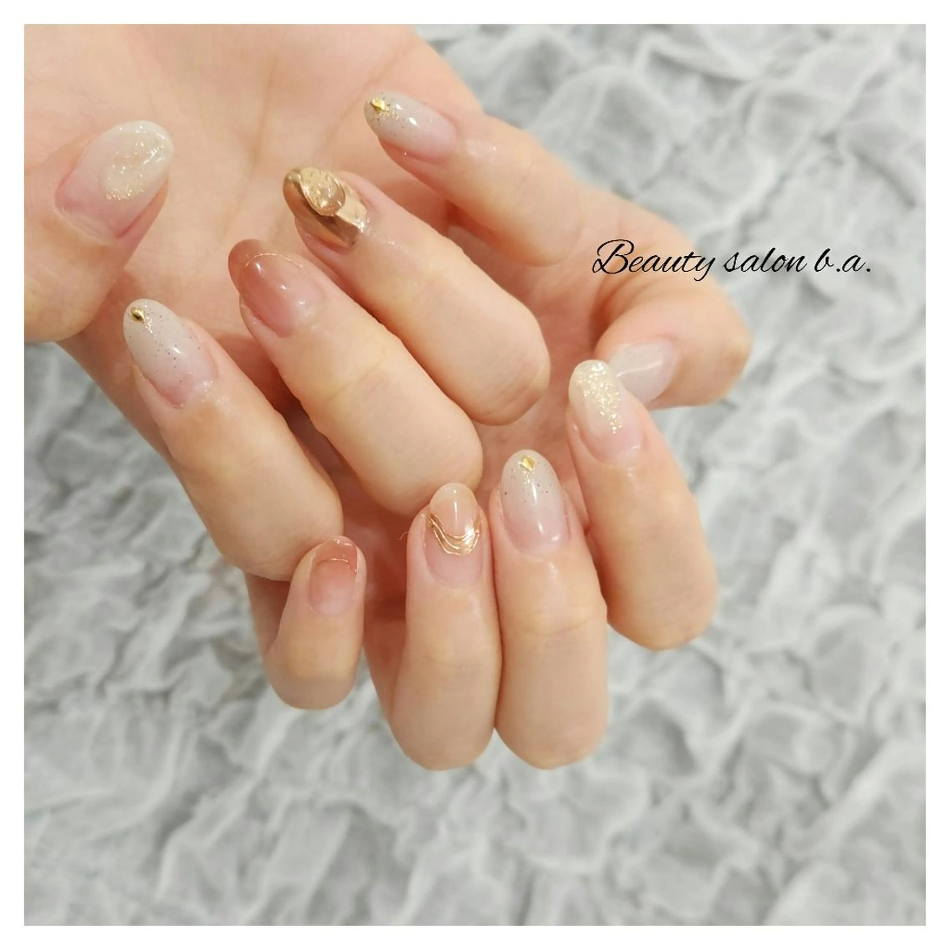 ネイル ハンドネイル Nail salon b.a.所属・nailsalon b.a.のネイルデザイン