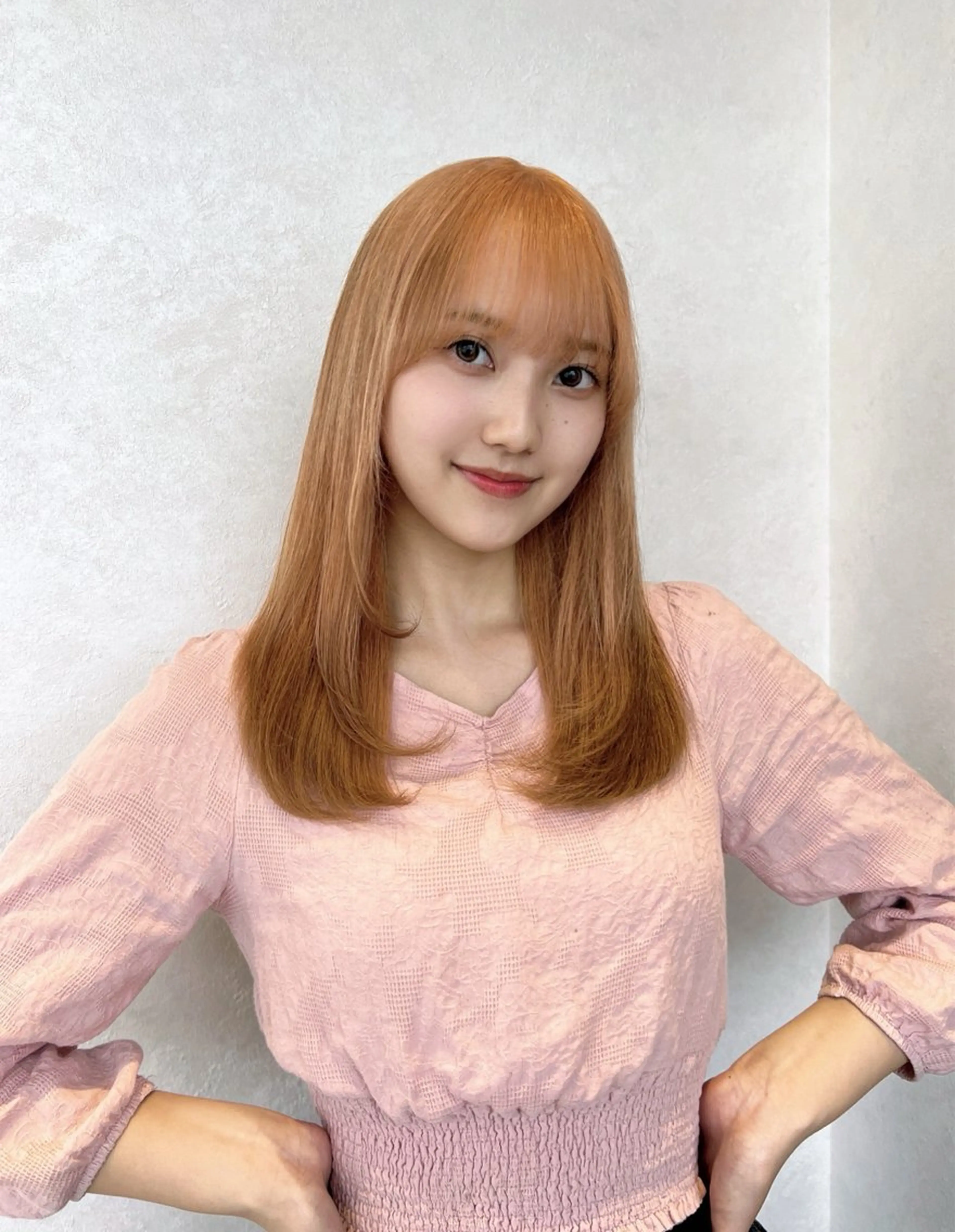 カラー nehus nagaoka所属・🖤複雑履歴ブリーチ Mizuki 🖤のヘアスタイル