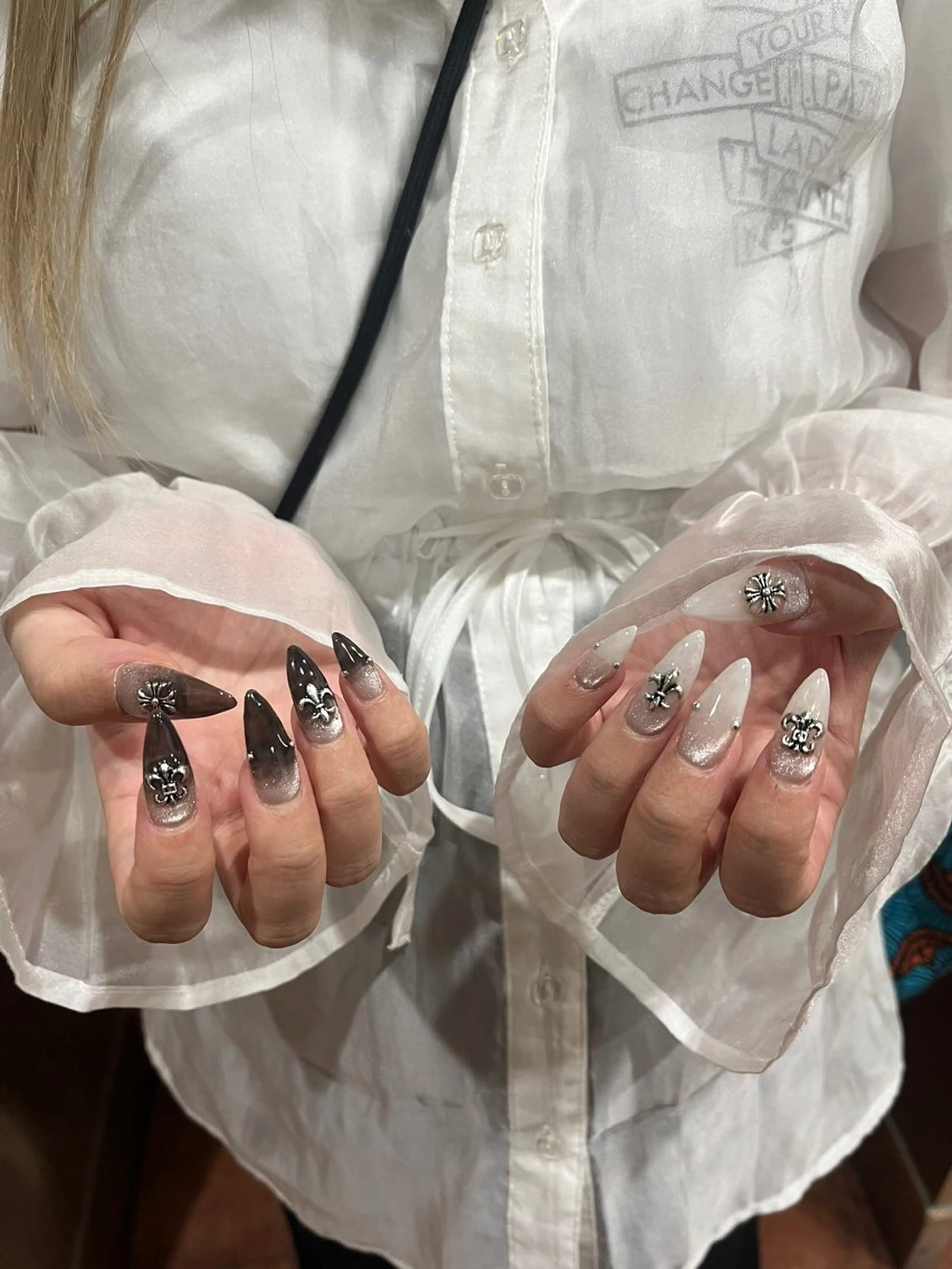 セミロング ハンドネイル Viel💅 〜hina〜のネイルデザイン