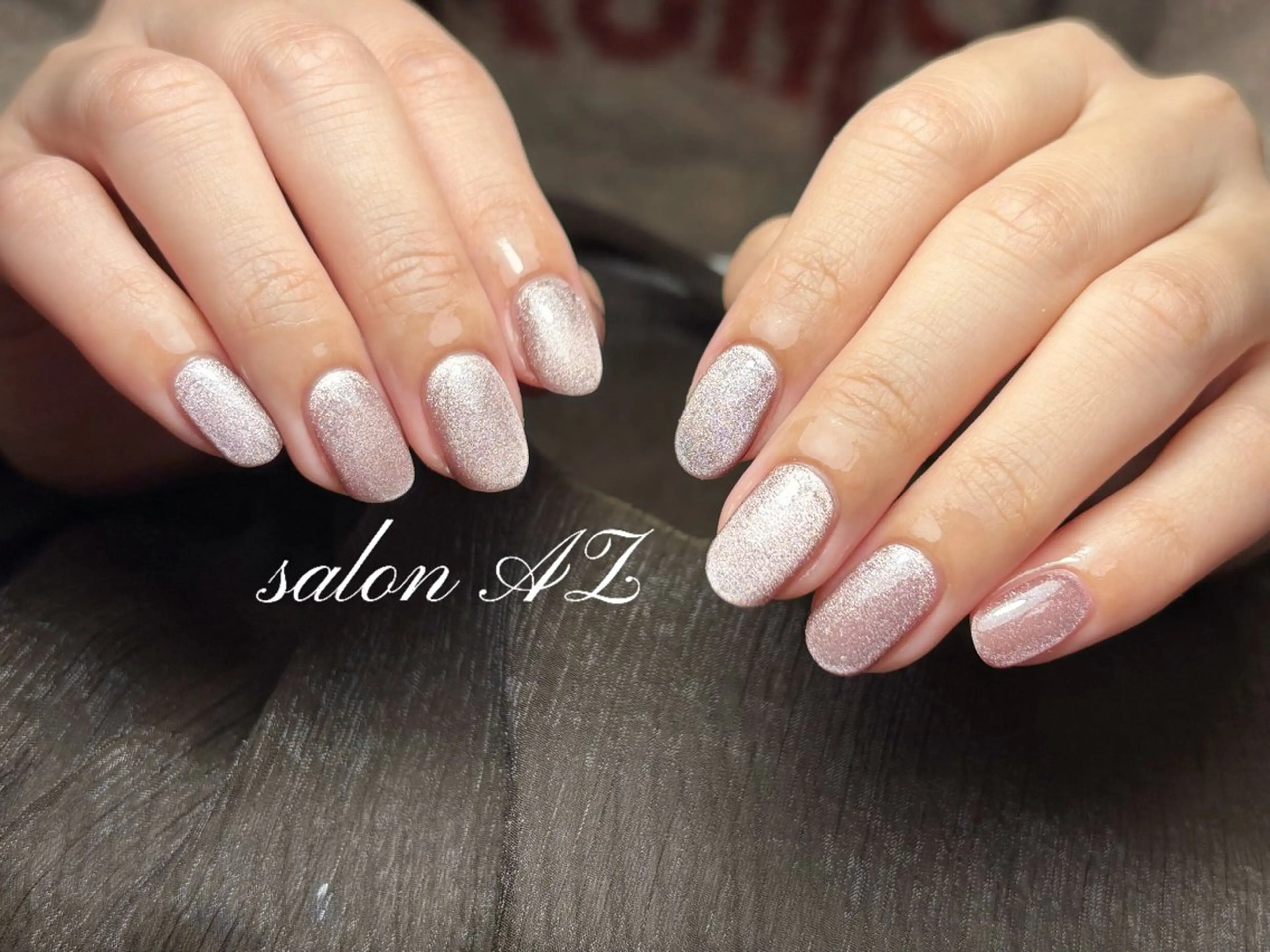 ネイル 長さ出し フットネイル フレンチネイル マグネットネイル ニュアンスネイル ハンドネイル salon AZのネイルデザイン