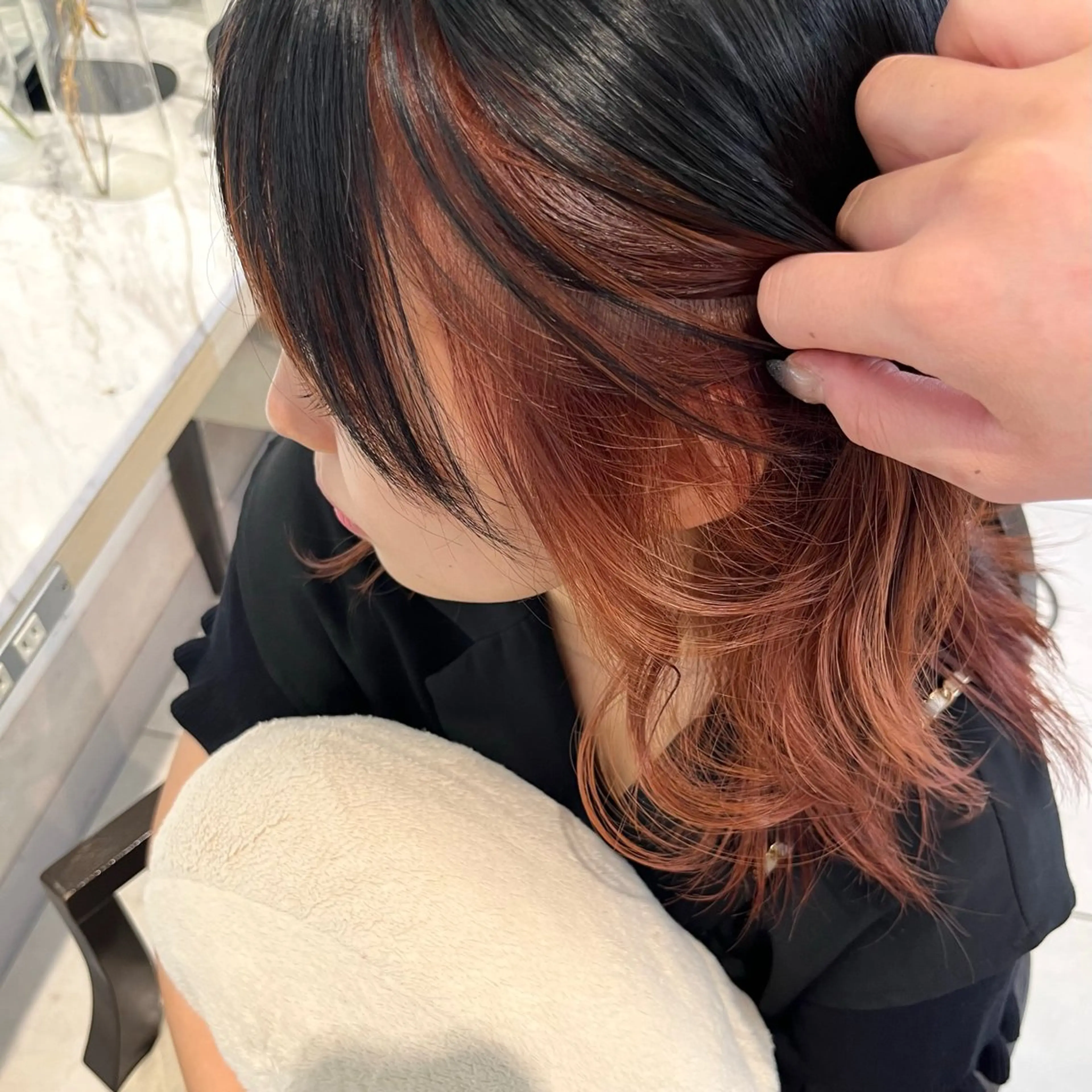 Wカラー🌈の写真