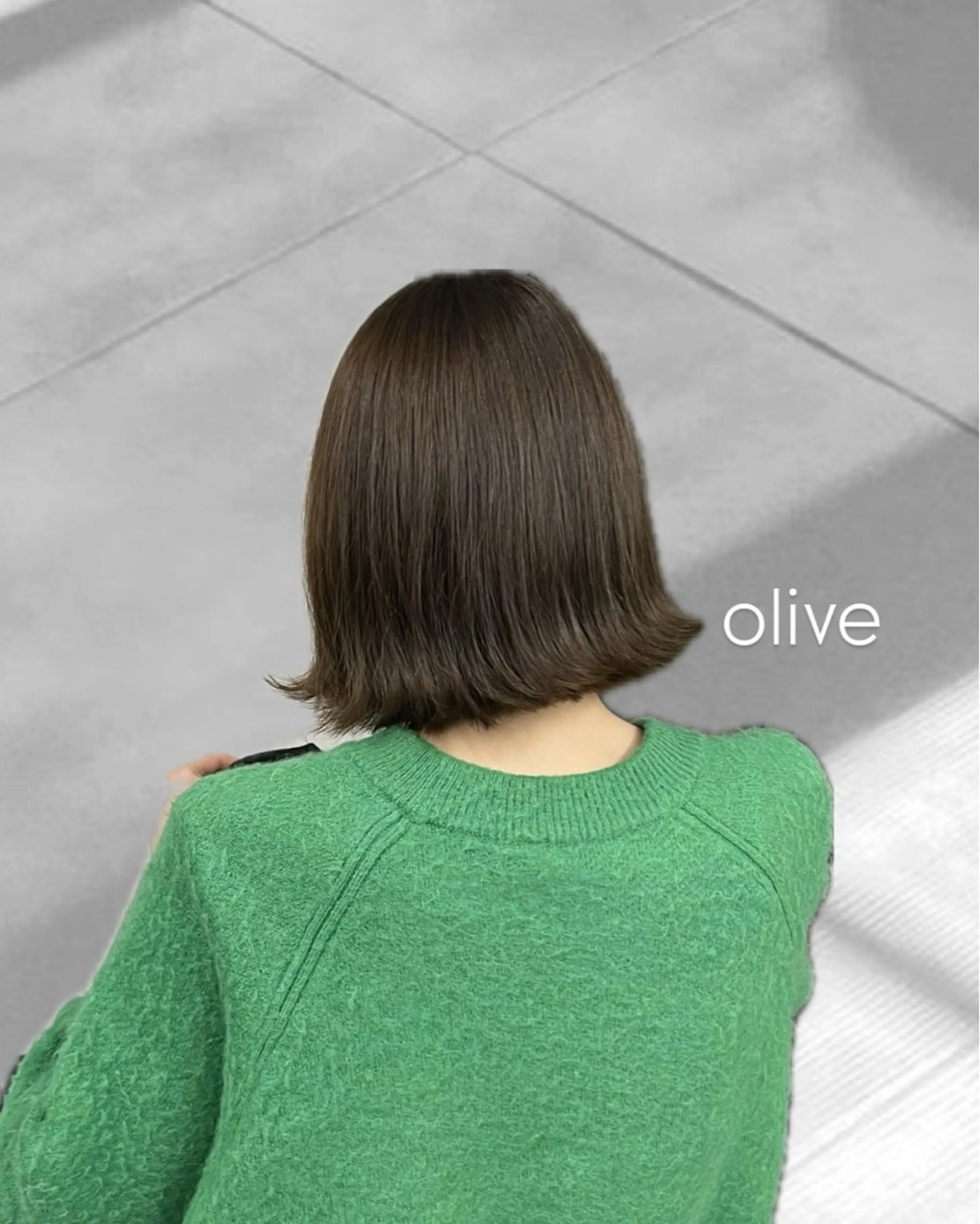 ミディアム ヘアカラー トリートメント INORI /フェイスレイヤーのヘアスタイル