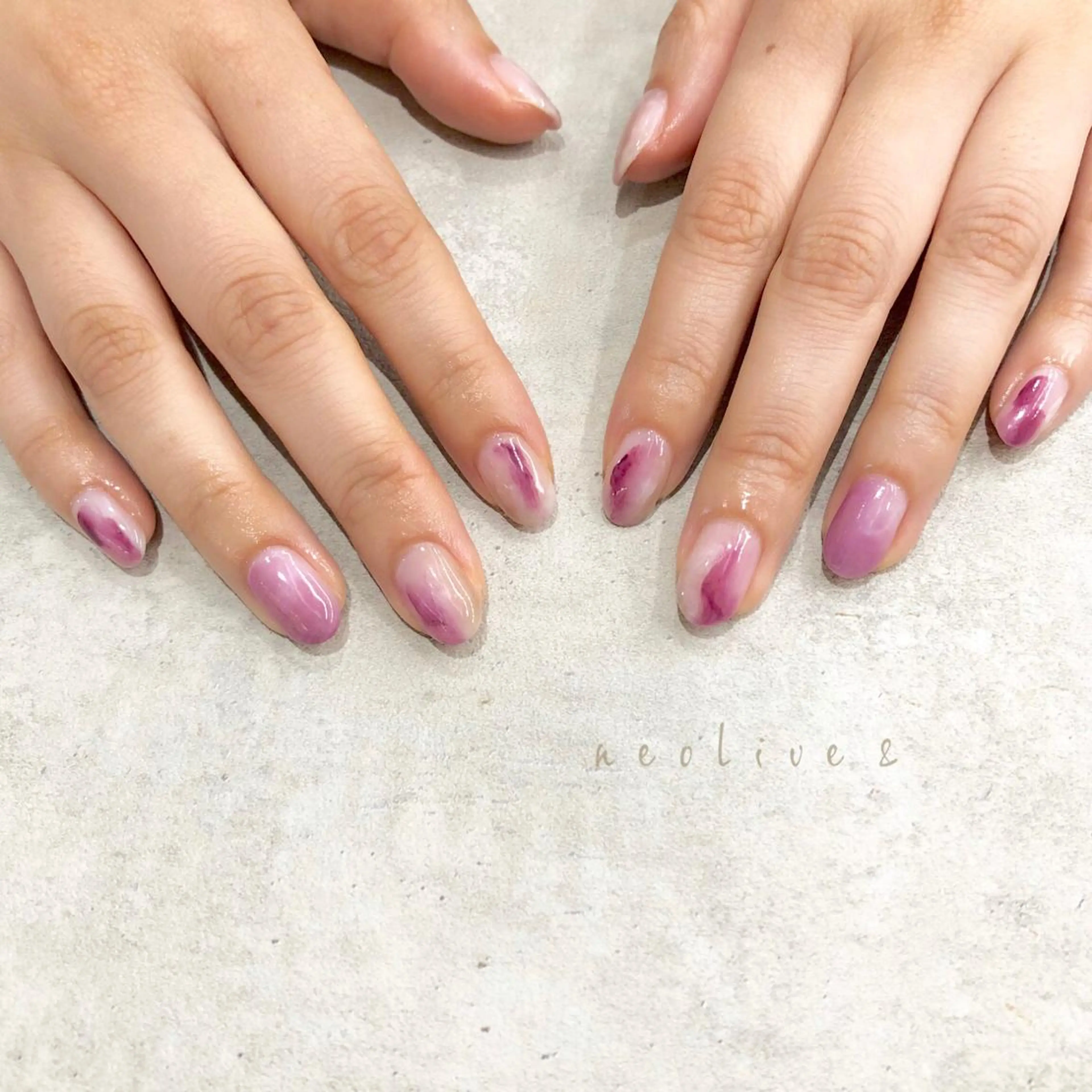 ネイル ハンドネイル Yuriko Omi パラジェル/渋谷のネイルデザイン