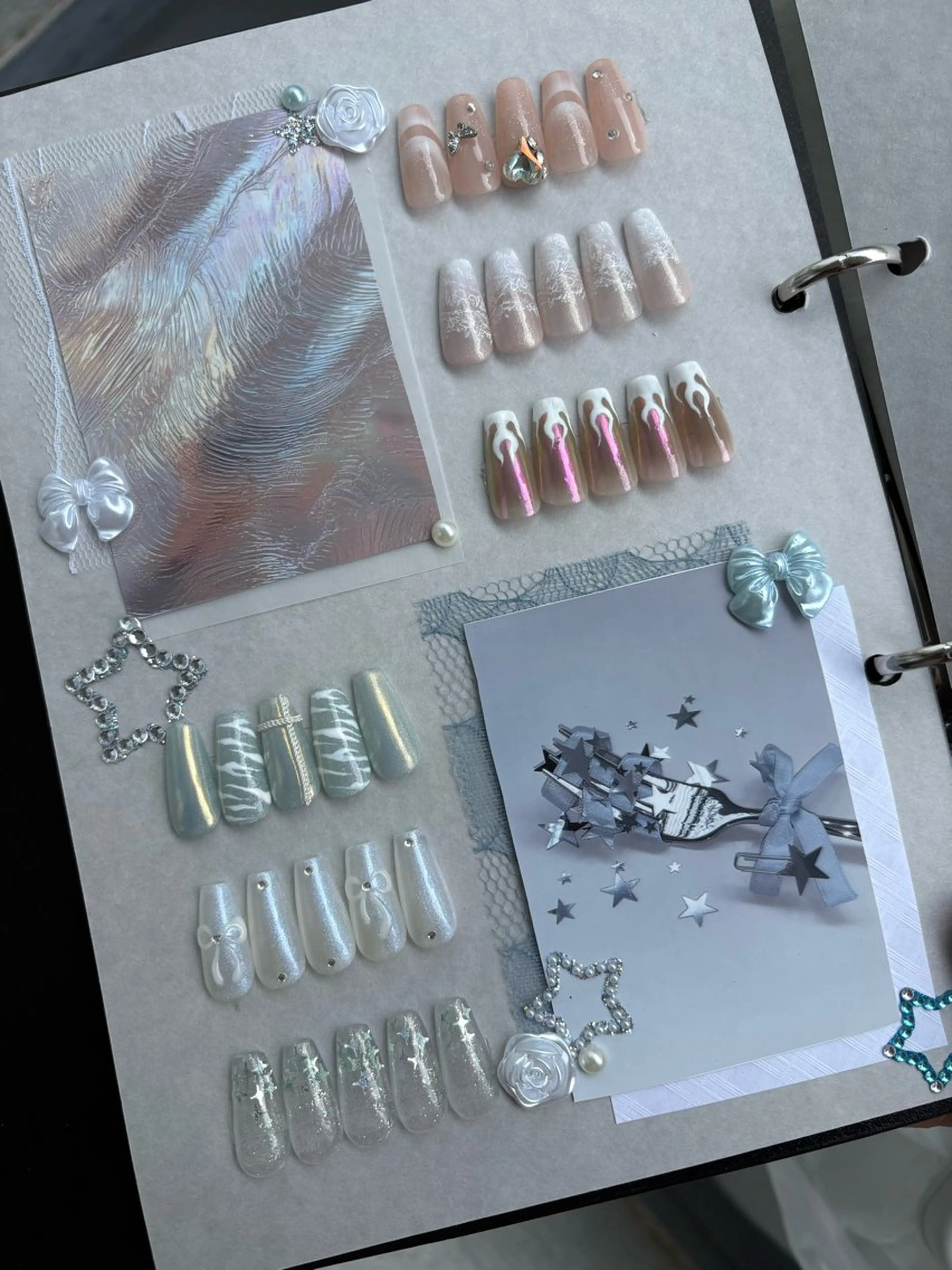 ネイル ラメ(グリッター) ニュアンスネイル ハンドネイル モンナ CCのネイルデザイン