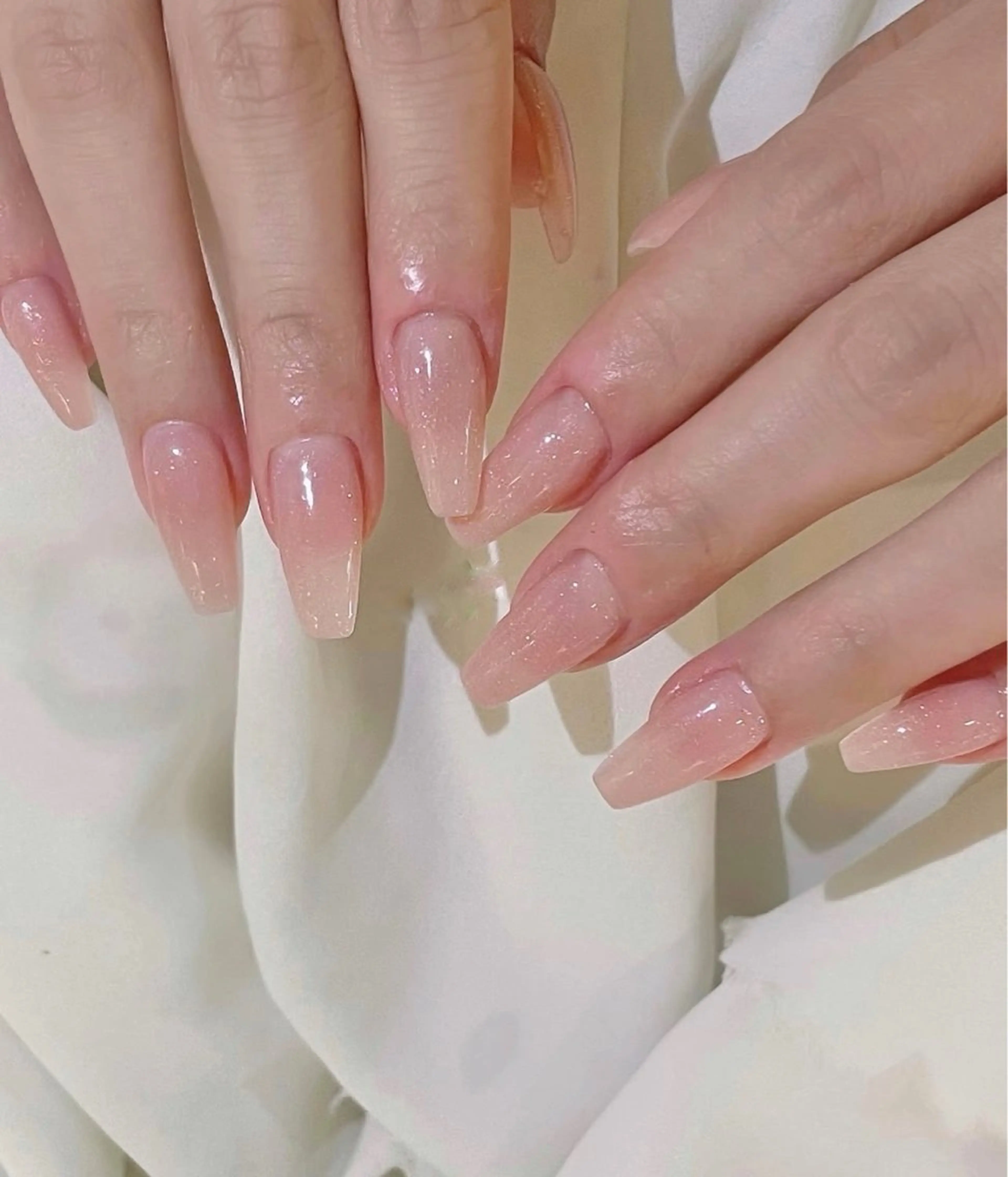 ネイル ワンカラーネイル ハンドネイル sora ❄️のネイルデザイン